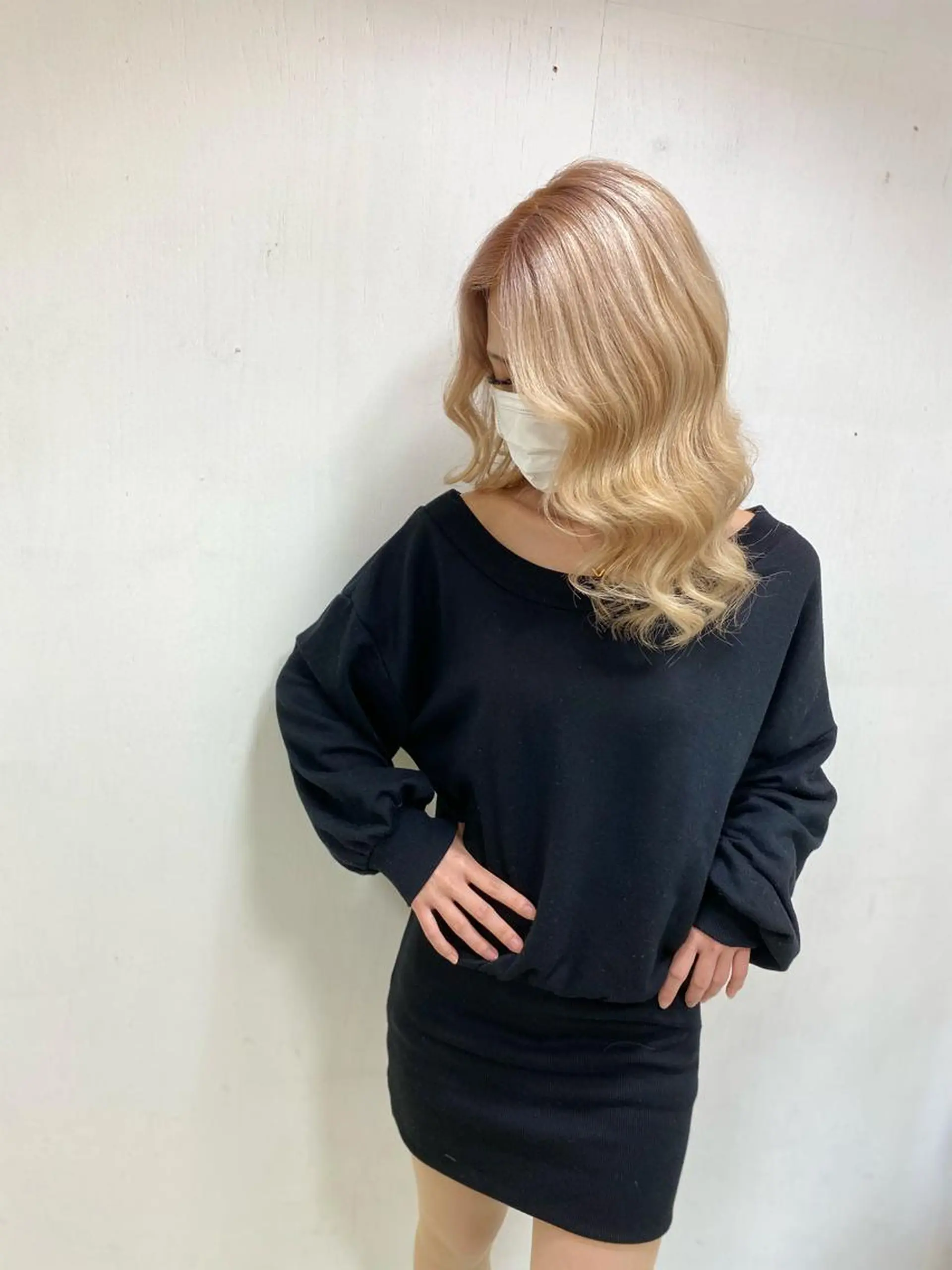 セミロング カラー ヘアアレンジ メンズ キッズ ネイル マツエク・マツパ アイブロウ ブリーチ特化型✂️ ハイトーンカラー👨のヘアスタイル