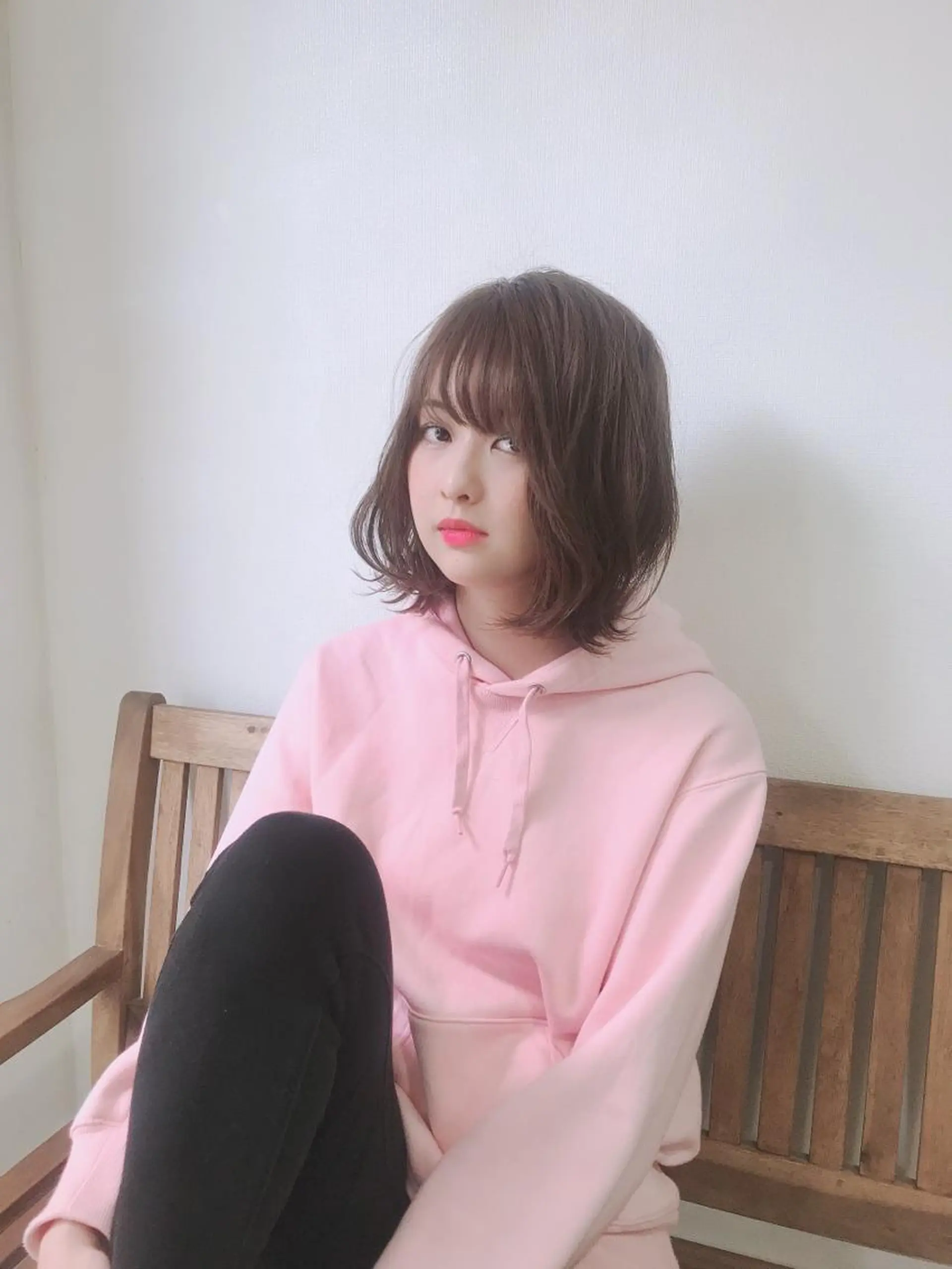 ミディアム カラー パーマ 年間1500人担当 代表　南一路のヘアスタイル