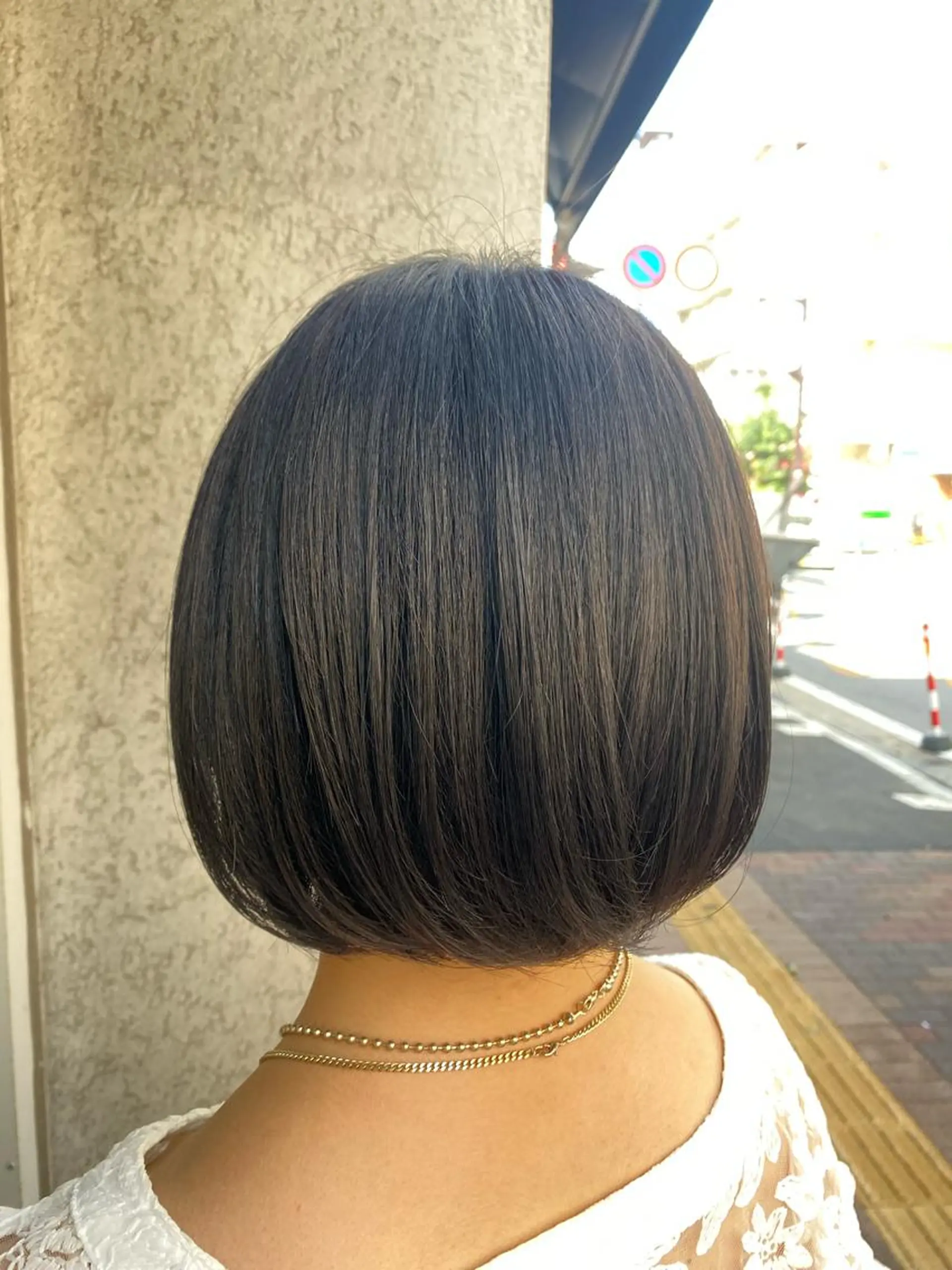 ショート カラー ヘアカラー トリートメント haru .のヘアスタイル