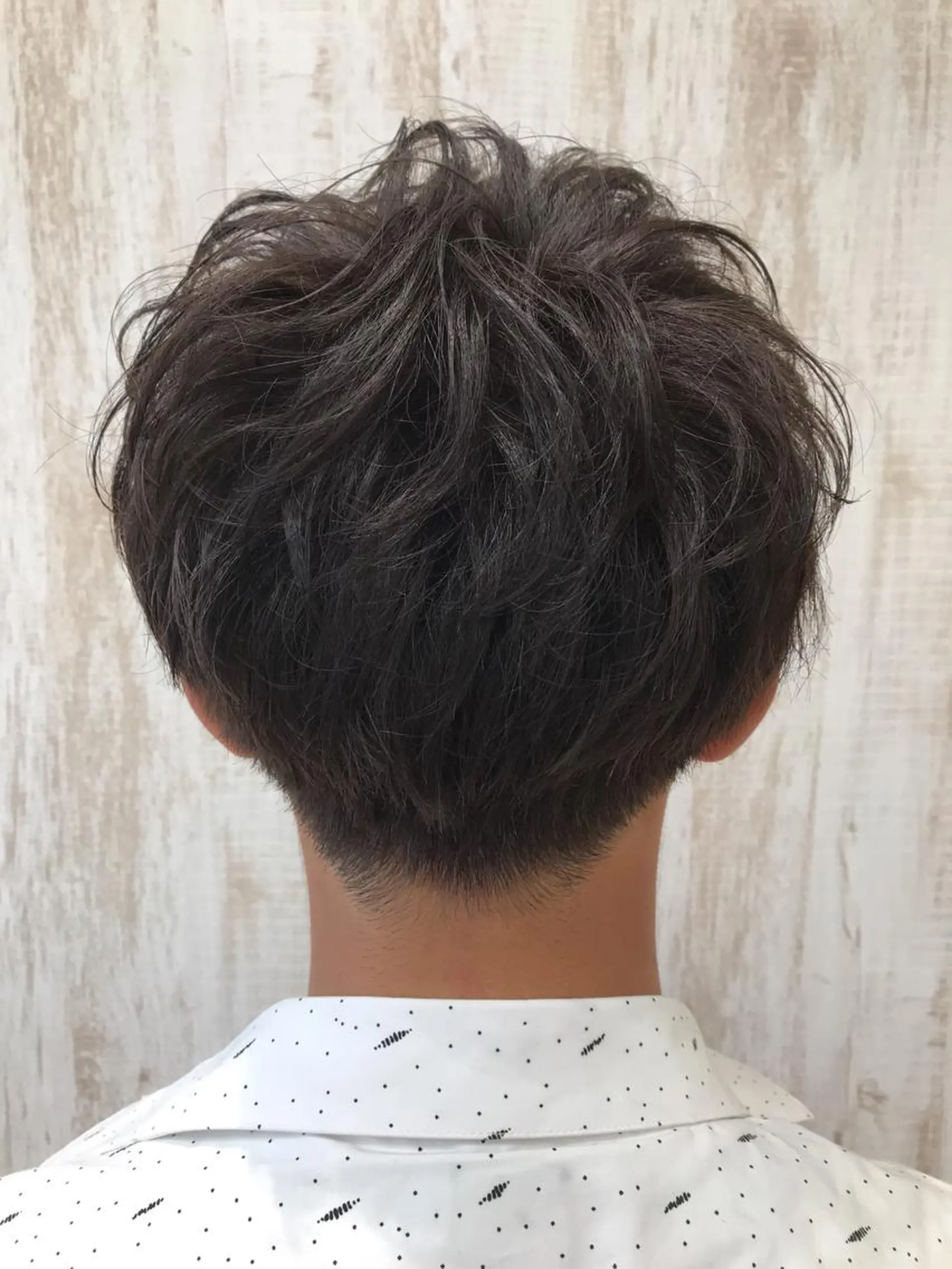 パーマ メンズ ファミールヘア所属・メンズパーマ波巻き 🌳大森悠登🌳のヘアスタイル