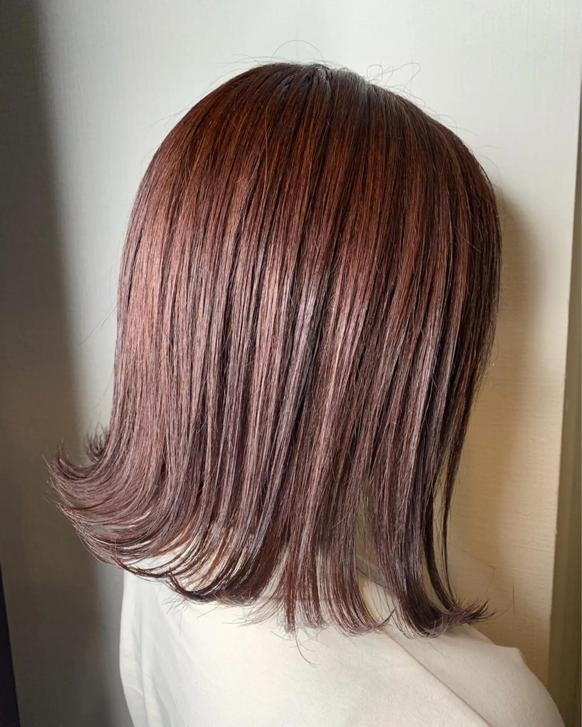 ミディアム 袴田 伊代のヘアスタイル