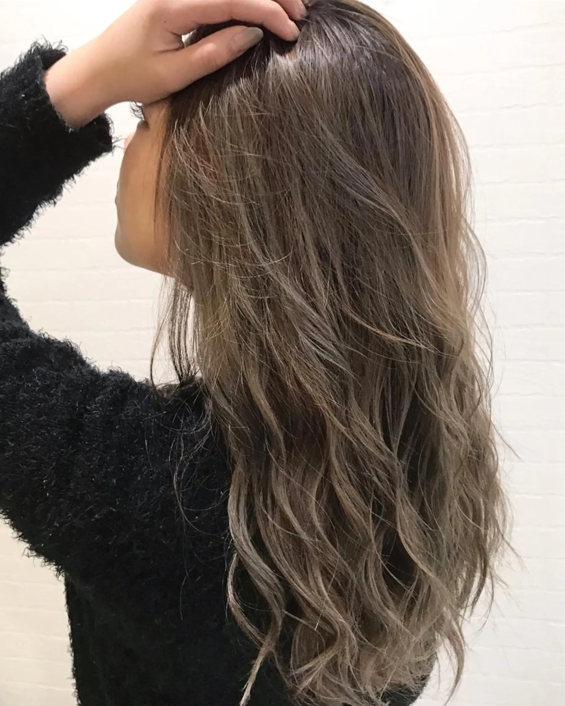 ロング カラー ヘアアレンジ ハイライトカラー ハイライト ヘアカラー トリートメント BANK'S hair所属・💐ケラチン 髪質改善寺坂雄飛💐のヘアスタイル