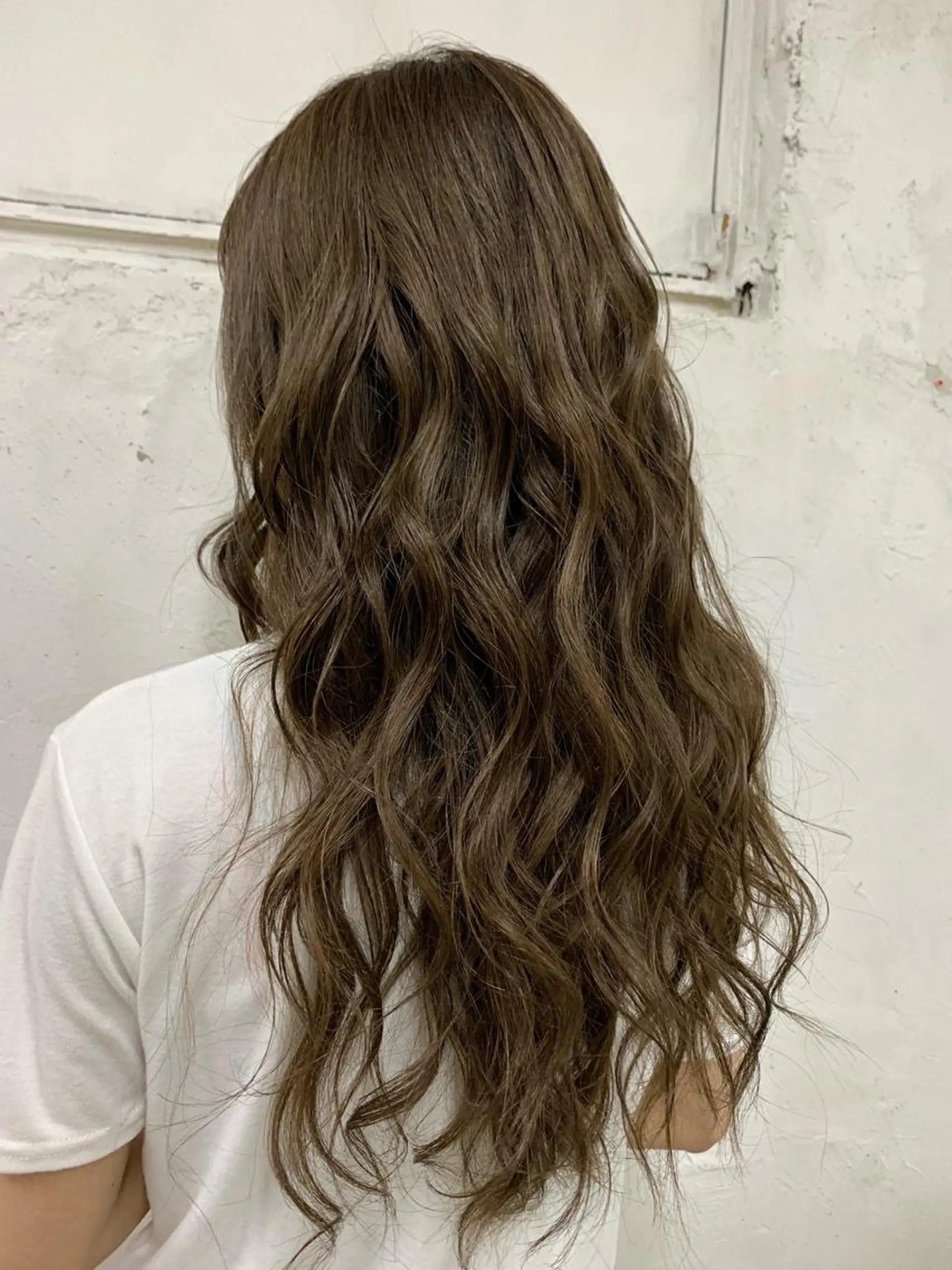ロング u n aのヘアスタイル
