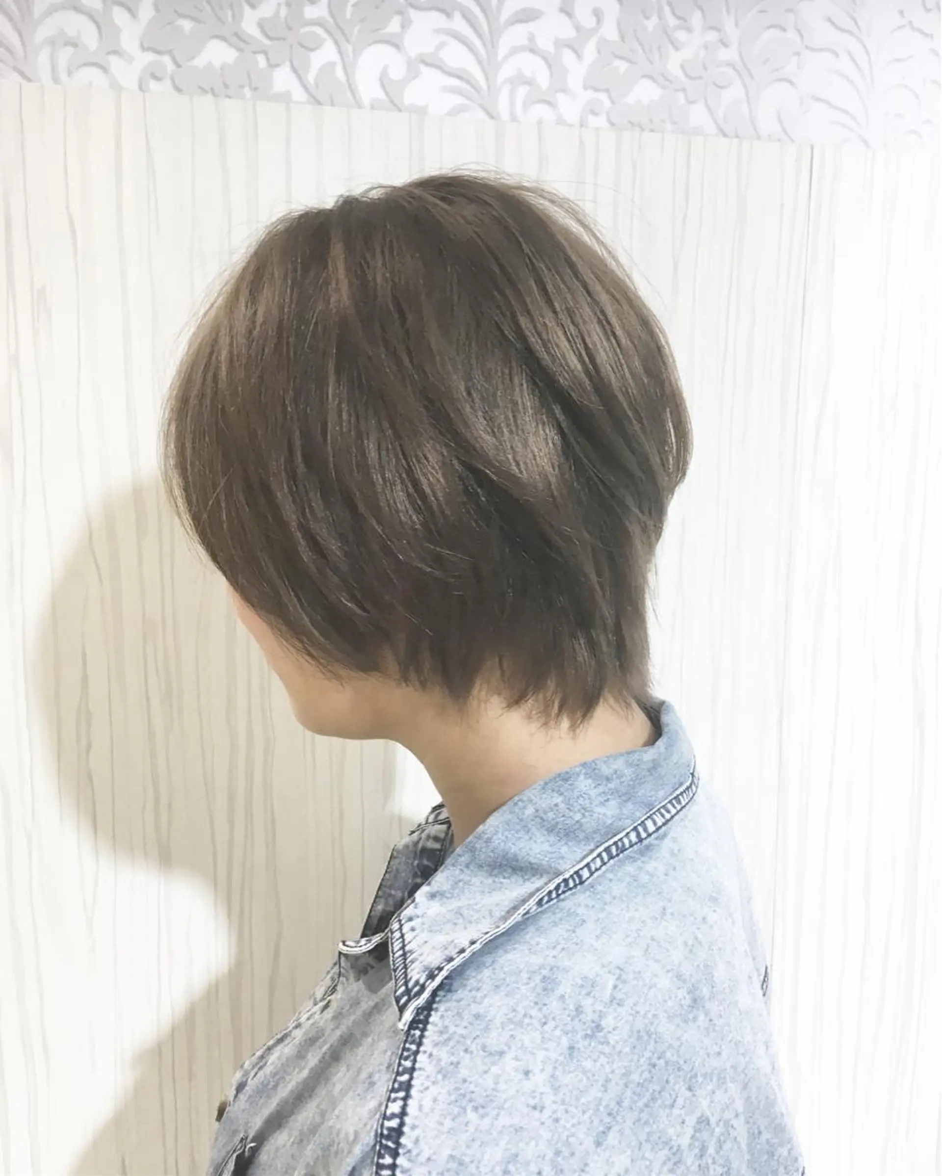 ショート ミディアム カラー ヘアアレンジ アッシュ ミルクティーアッシュ ✨艶髪✨透明感✨ 山内大樹のヘアスタイル