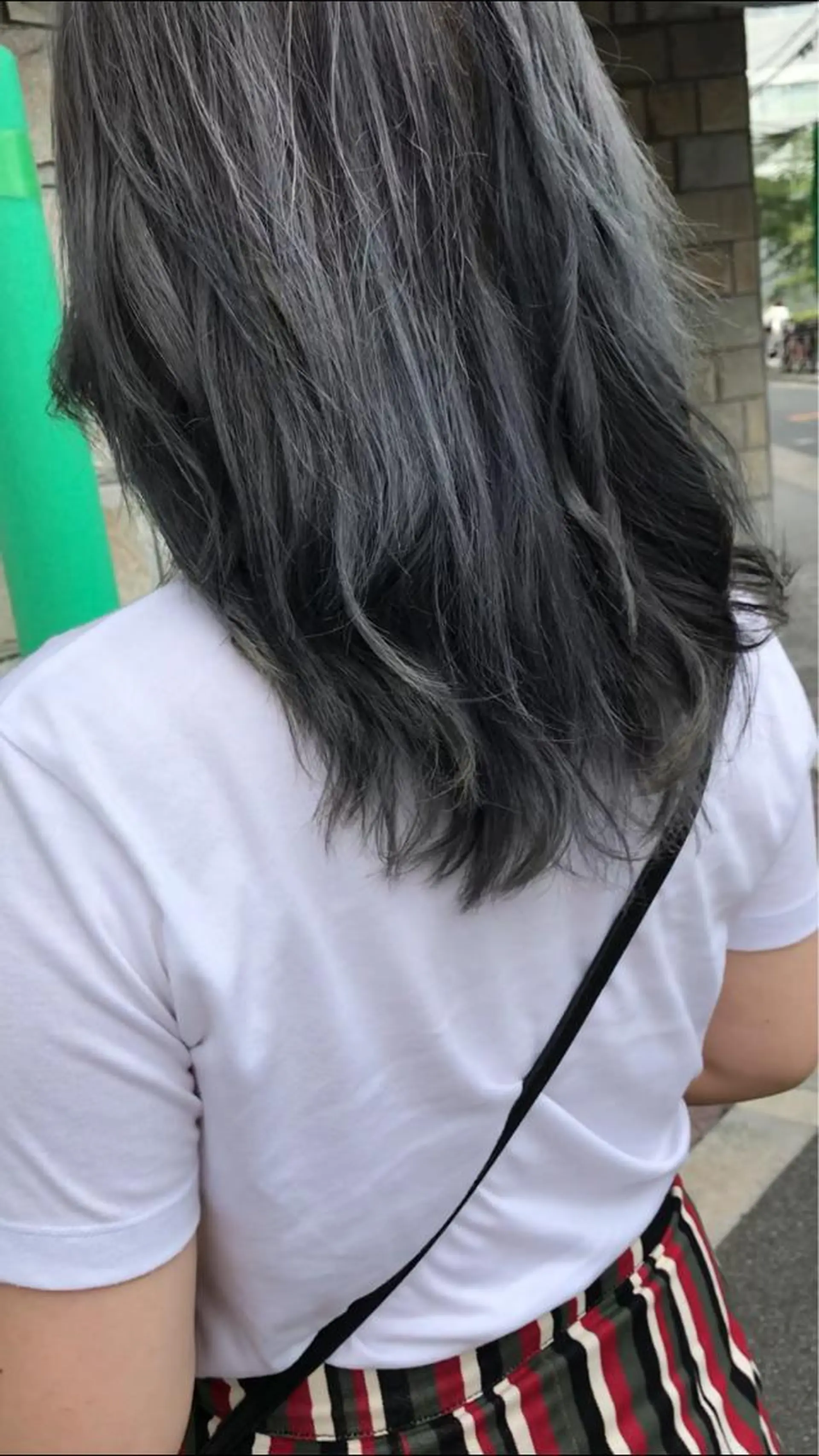 ロング アオイ🩵暖色 /まろやかカラーのヘアスタイル