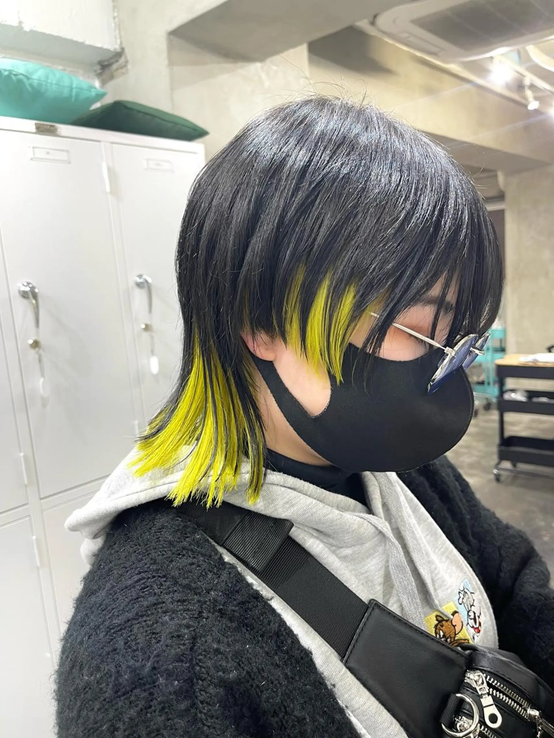 ミディアム カラー レイヤーカットとハイ トーン/HIROKIのヘアスタイル