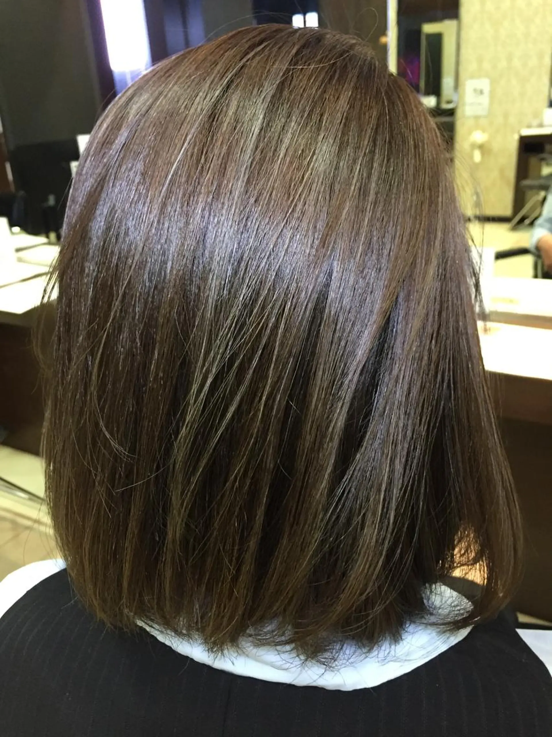 ミディアム カラー 関口 友行のヘアスタイル