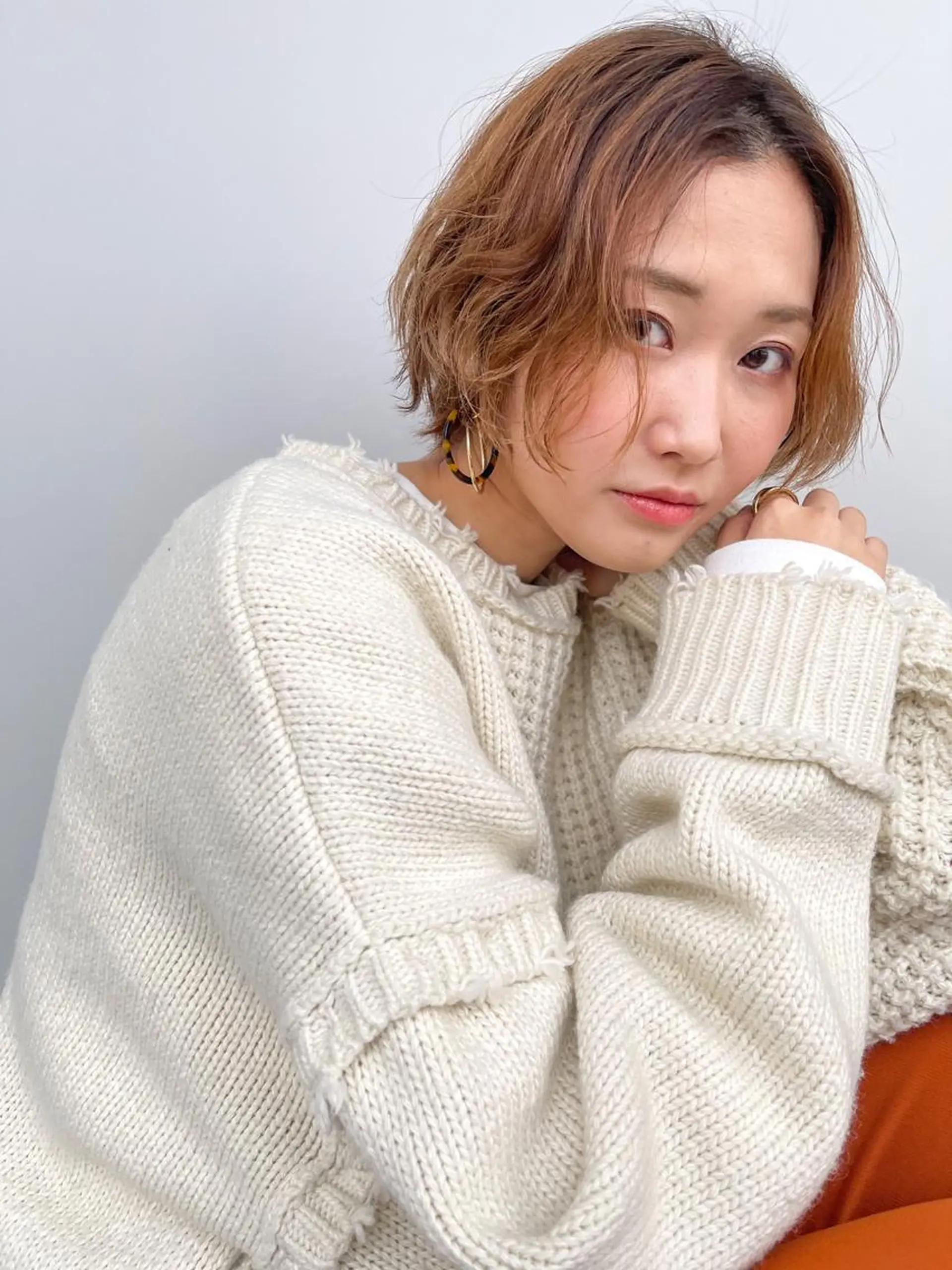 ショート ショートヘア StellA所属・アートディレクター ワダヒサノリのヘアスタイル