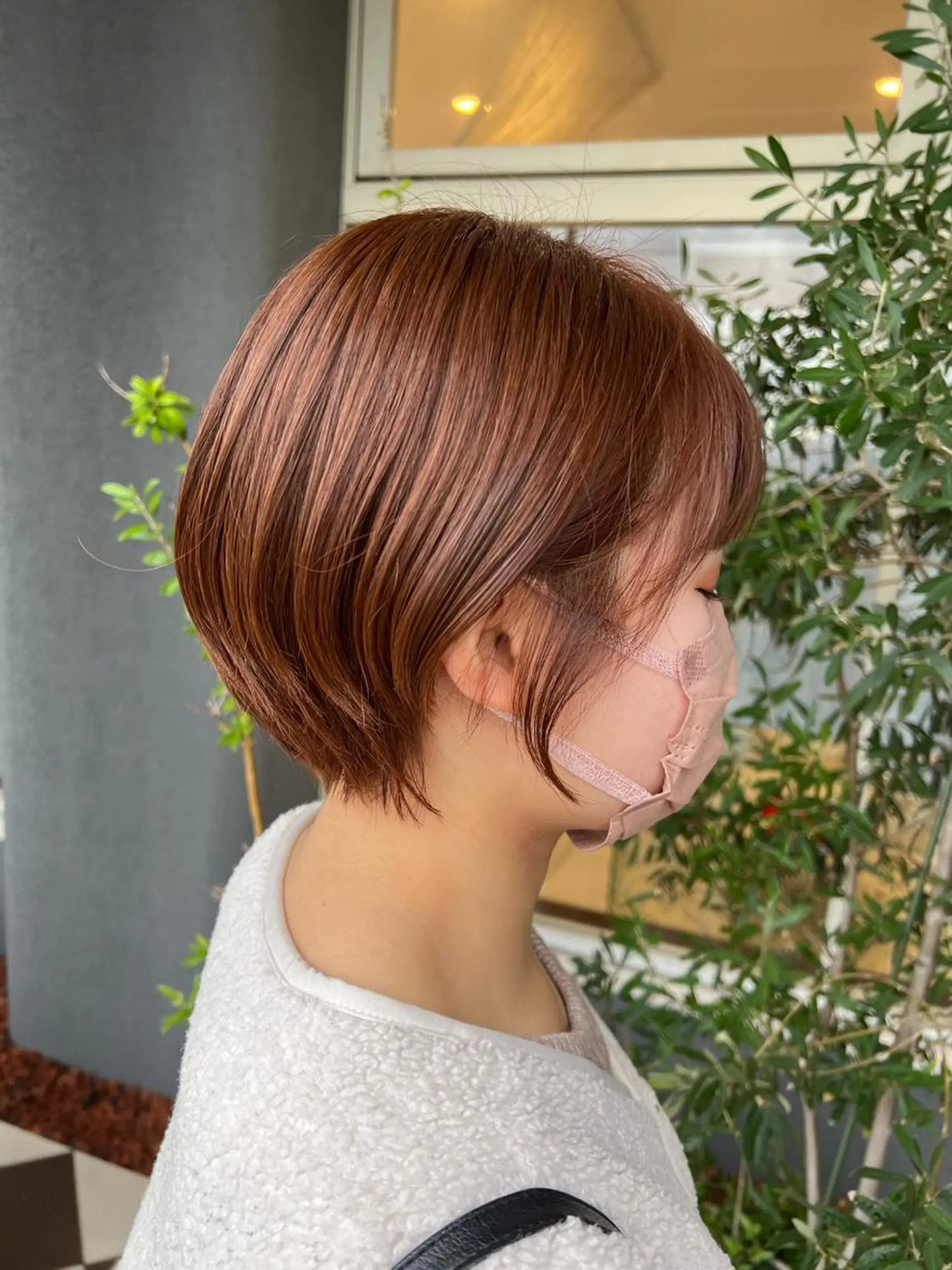 ショート カラー カット しんぼや ももかのヘアスタイル
