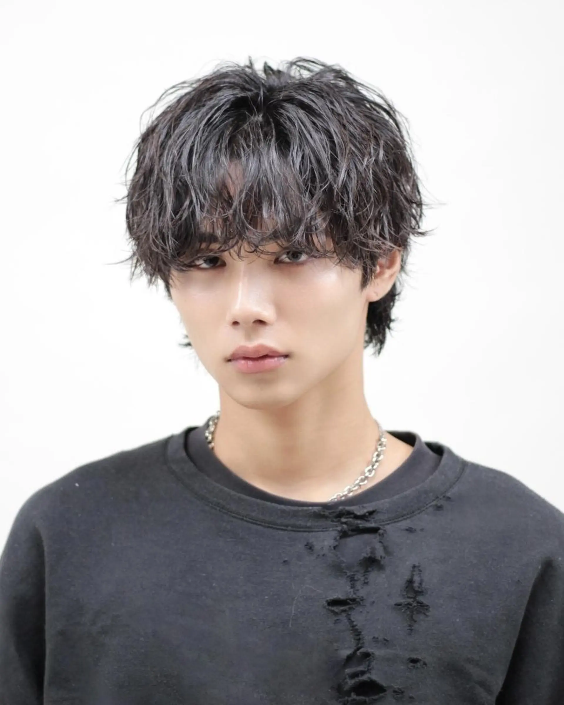 メンズ 🔥パーマで大人な色 気🔥BLUCK札幌のヘアスタイル