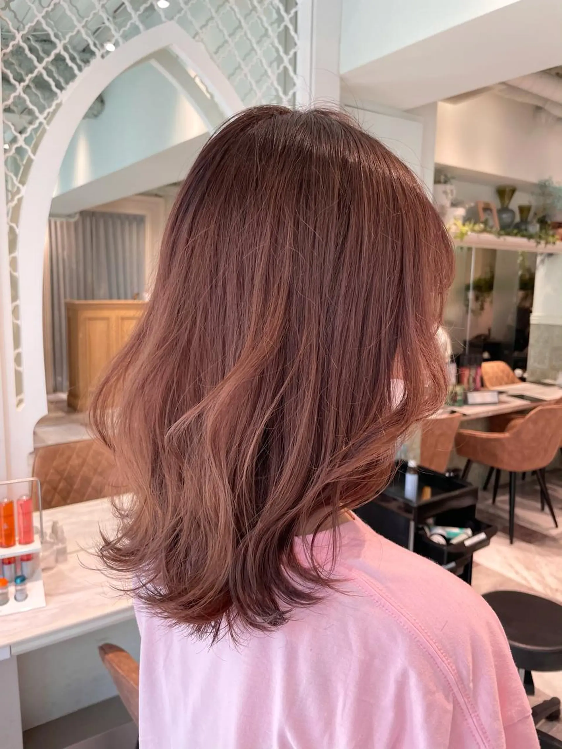 セミロング カラー 美髪/カラー 美容院🌈渡辺隼也のヘアスタイル