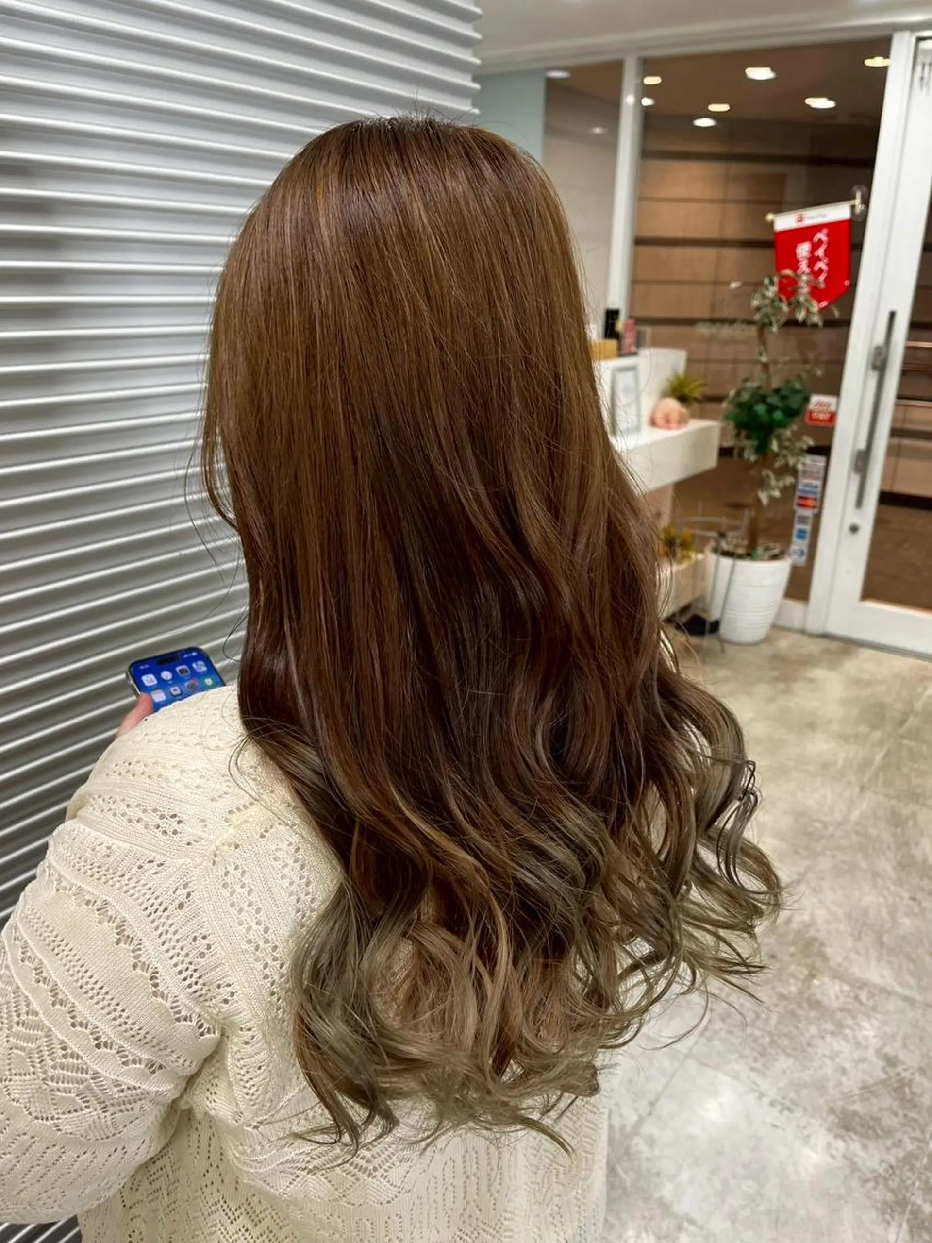 ロング ヘアカラー archange アルカンジュのヘアスタイル