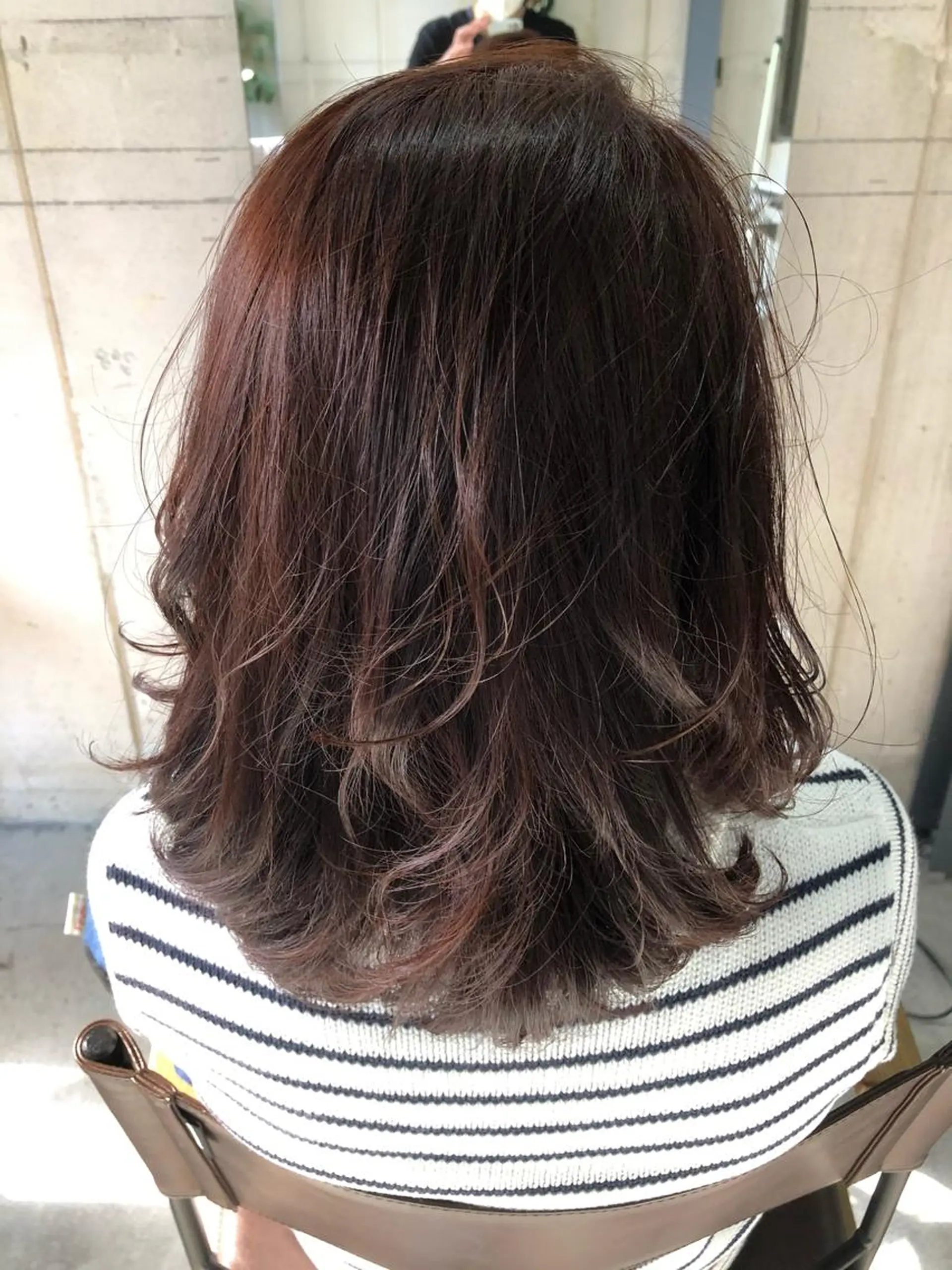 セミロング カット ヘアカラー トリートメント ✨terra✨佐伯 晋吾のヘアスタイル