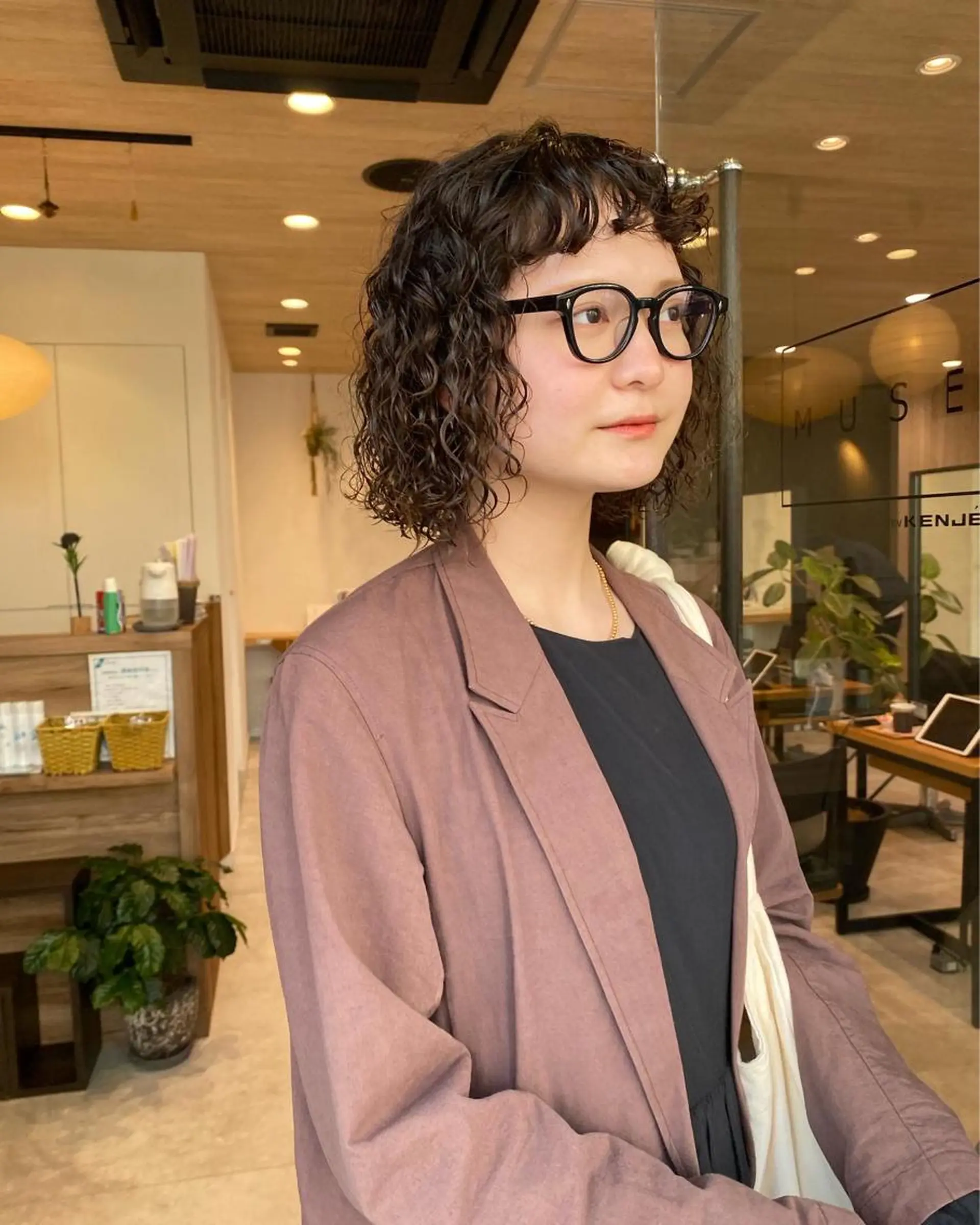 ショート パーマ パーマ パーマ指名No1 /namiのヘアスタイル