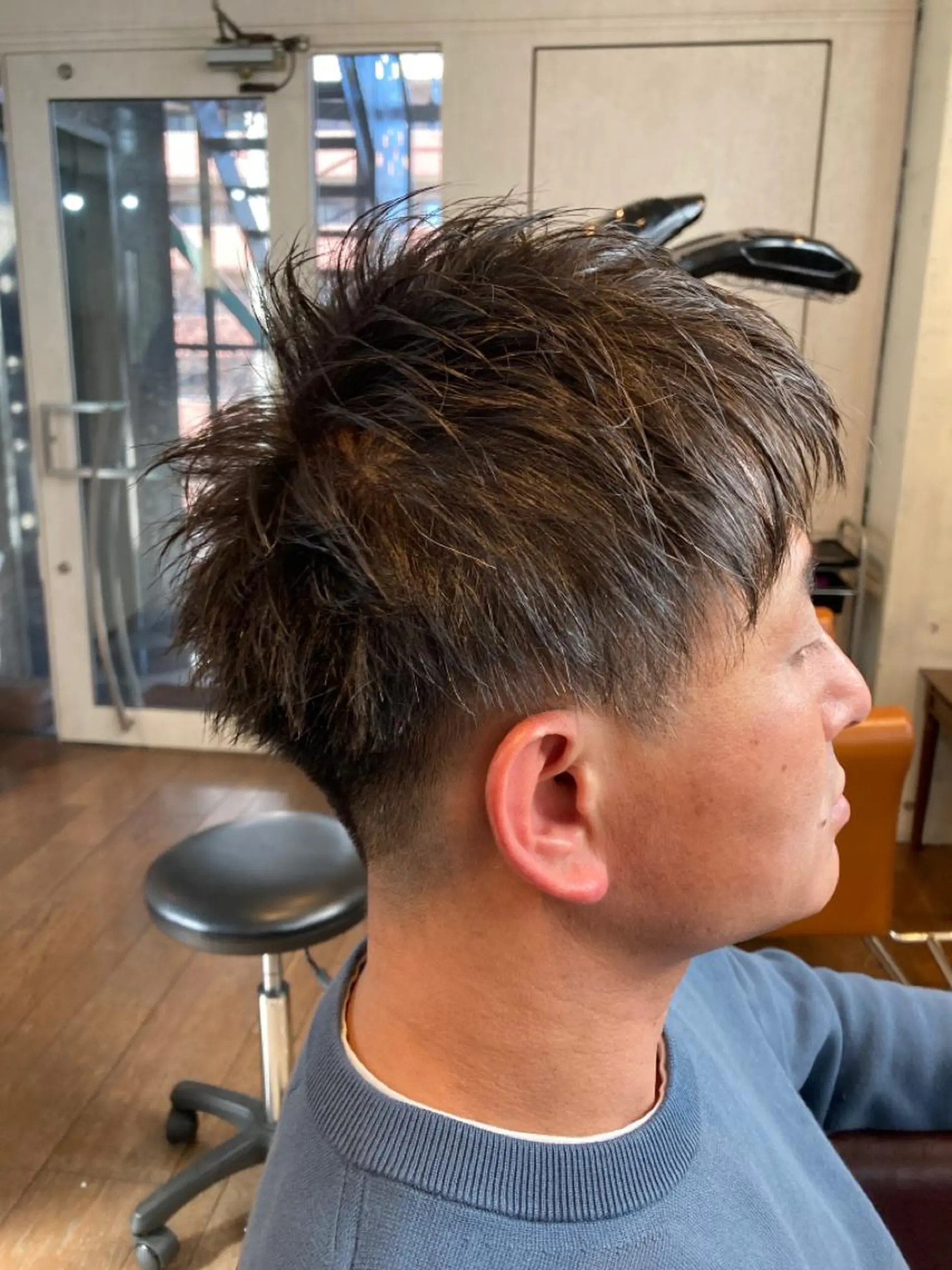 ショート メンズ フェードカット ツーブロック corona hairdesign KAZUE MAEDA所属・マエダ　カズエ🫶 coronahairのヘアスタイル