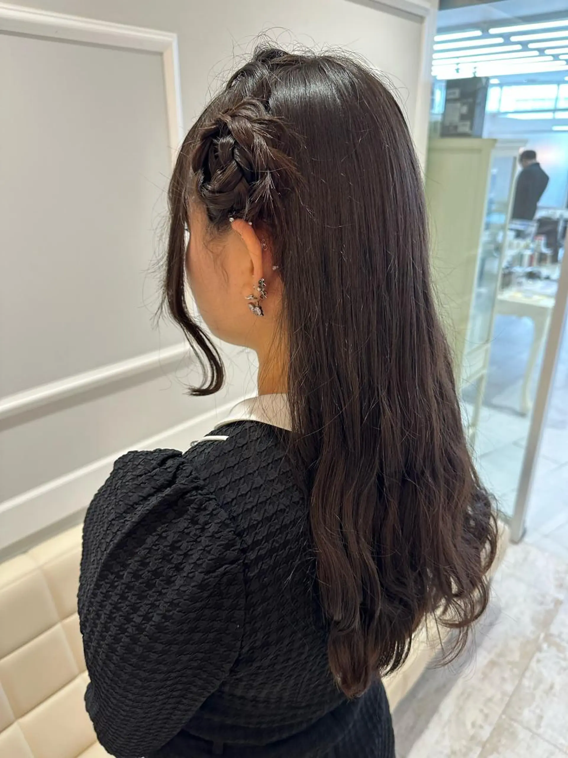 ロング ヘアアレンジ ヘアセット エクステ♡ヘアメ 内村麻衣のヘアスタイル