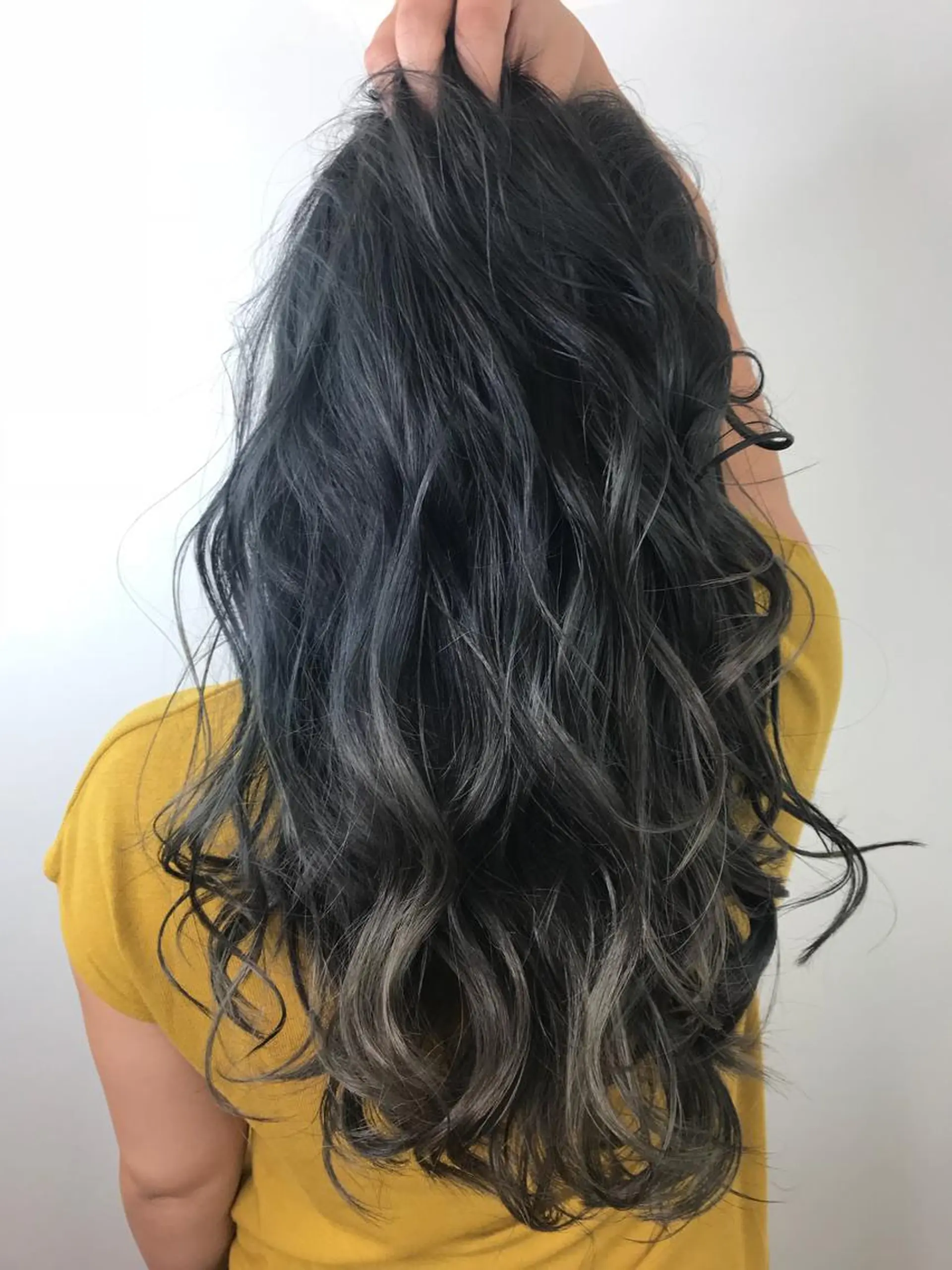 ロング カラー カット ヘアカラー トリートメント 酸性ストレート/ブリ ーチなし/中村 匠のヘアスタイル