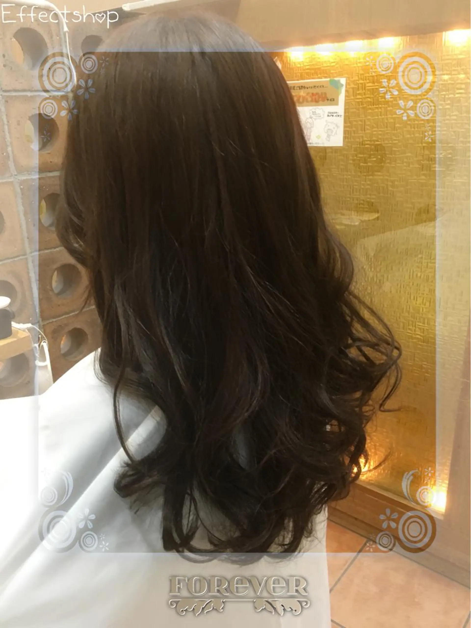 セミロング カラー 白髪ぼかしハイライト 柳川拓哉のヘアスタイル