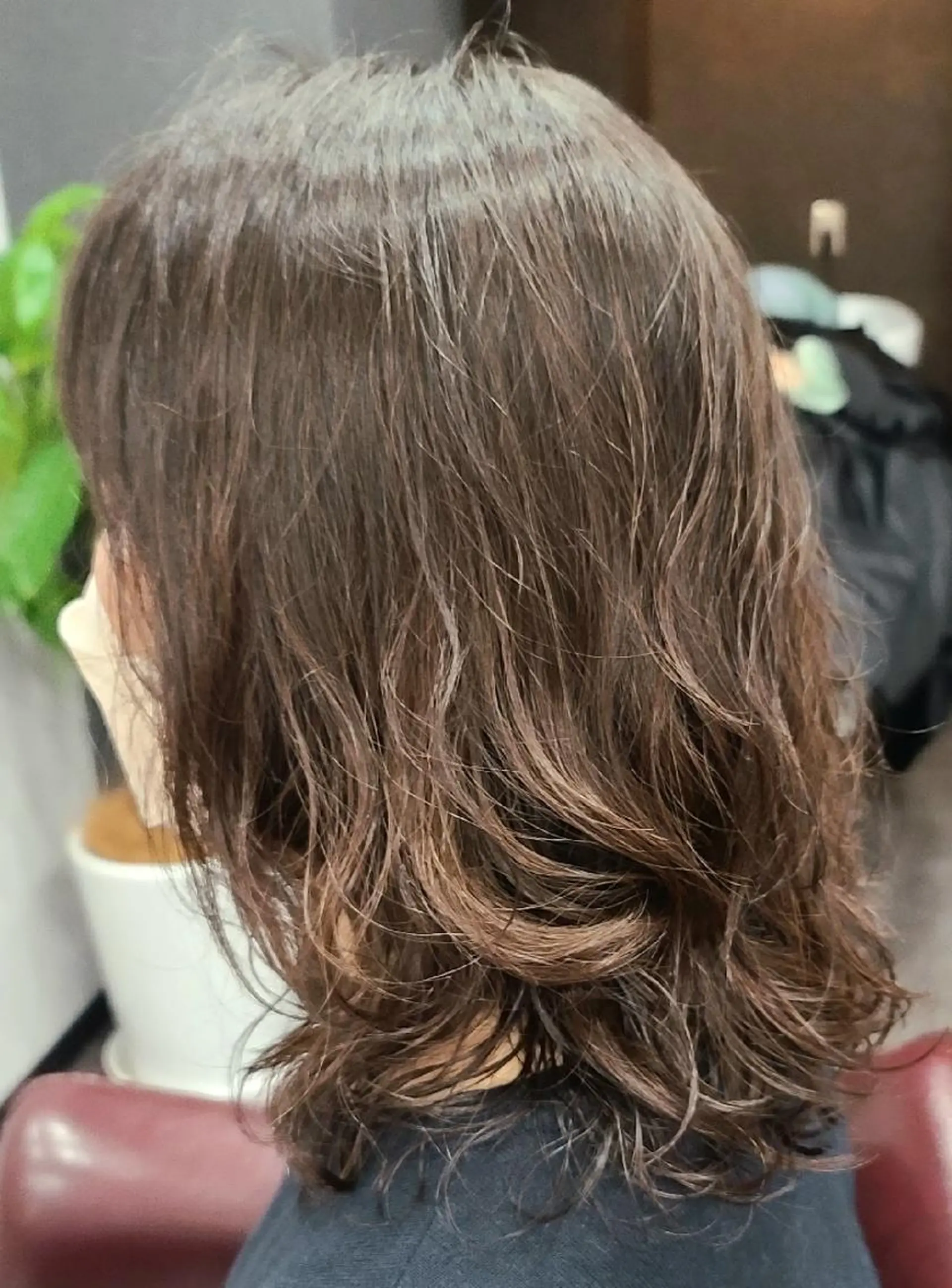 ミディアム 井澗 修二のヘアスタイル