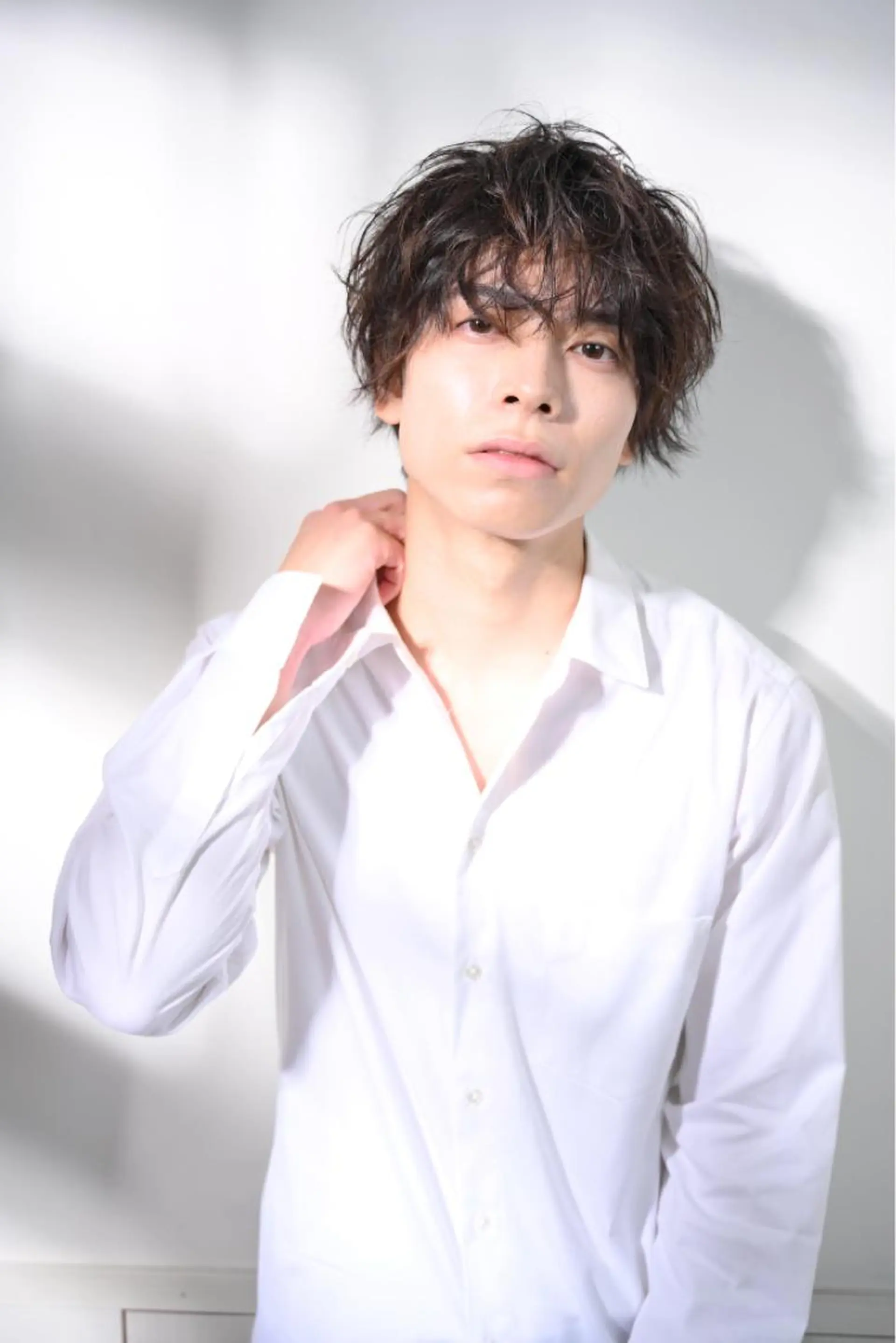 ショート カラー パーマ メンズ メンズサロン💈 吉岡陽【中野】のヘアスタイル