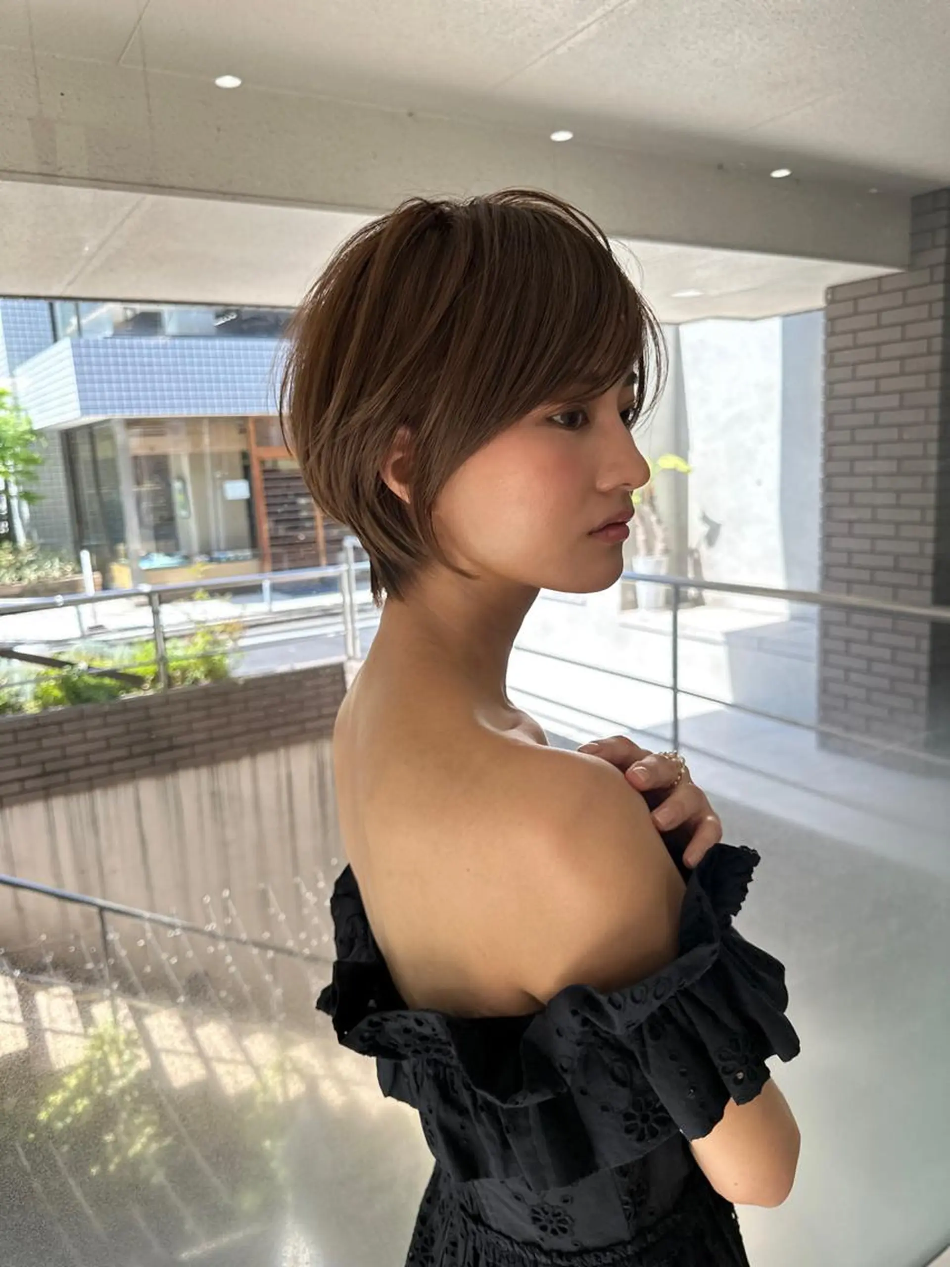 ショート カラー nex the salon coall所属・🫧似合わせショート イシダ🫧のヘアスタイル