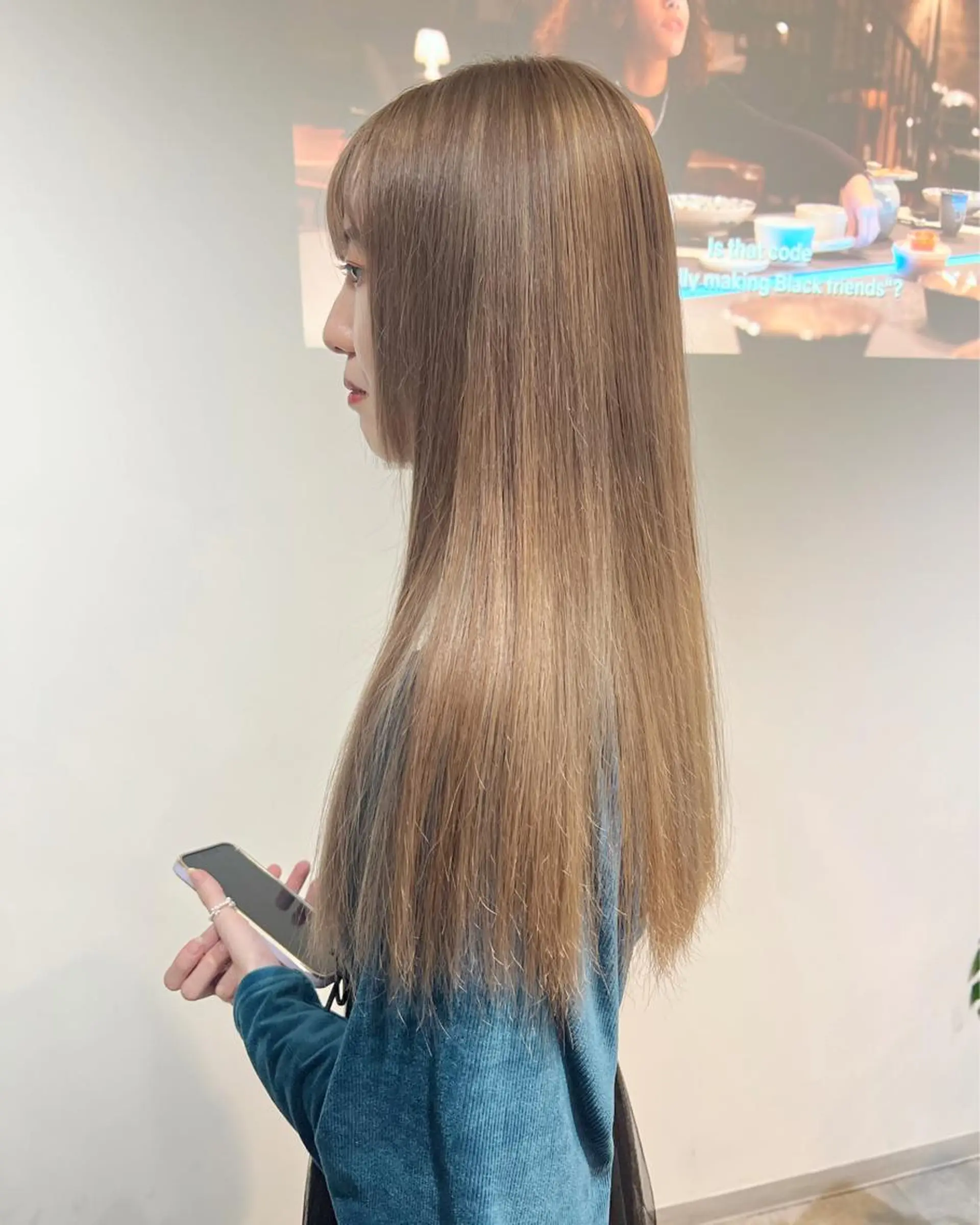 ロング Miku 🇺🇸のヘアスタイル