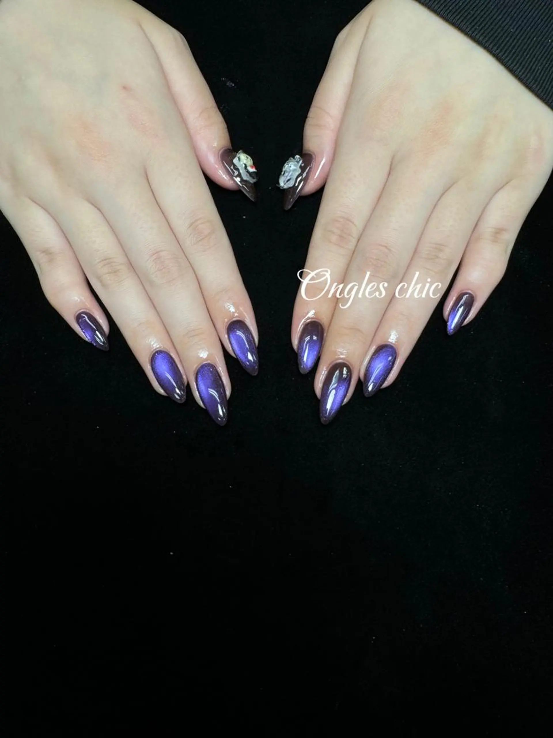 ネイル ハンドネイル ongles chicのネイルデザイン