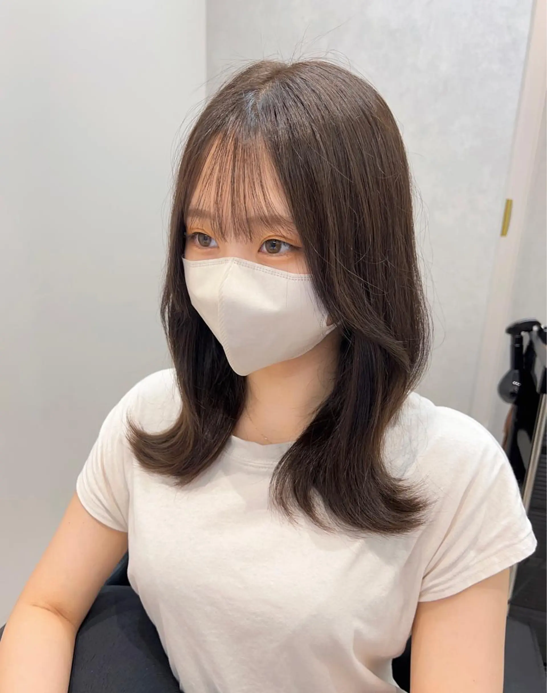 ミディアム 髪質改善 ヒデのヘアスタイル