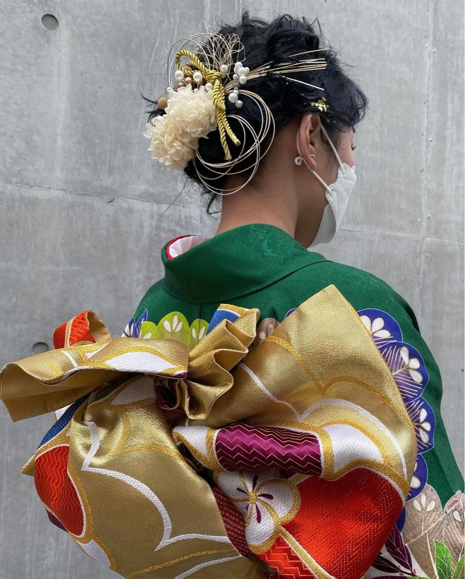 ヘアアレンジ 着付け ボブ／レイヤー／艶 🦕risa  森下のヘアスタイル