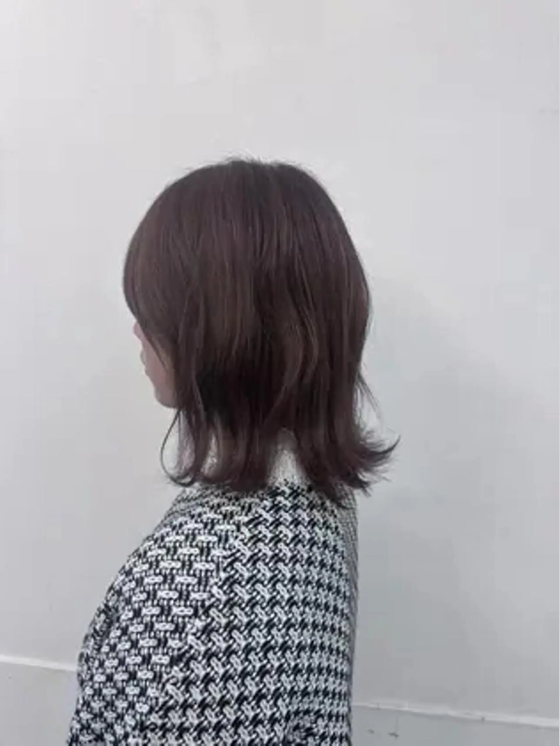 ミディアム 外ハネヘア インヘアー/美容院 /下伊福店/﨑山瑠依のヘアスタイル