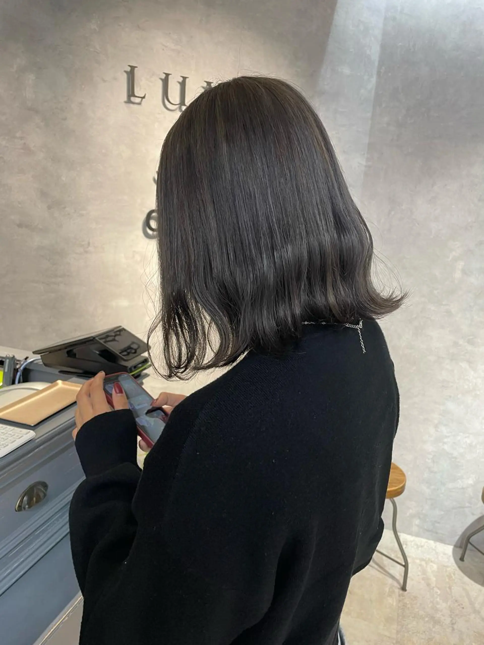 ミディアム Cielro【 シェイロ 】所属・Cielro/ダブル カラー/西田咲希のヘアスタイル