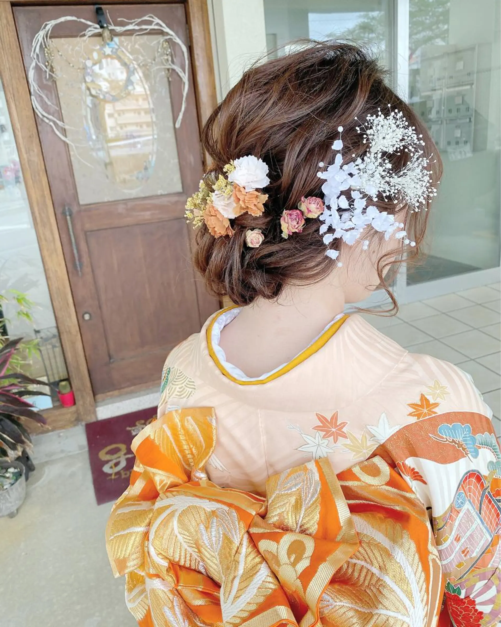 ミディアム カラー カット ヘアカラー grand juteのヘアスタイル