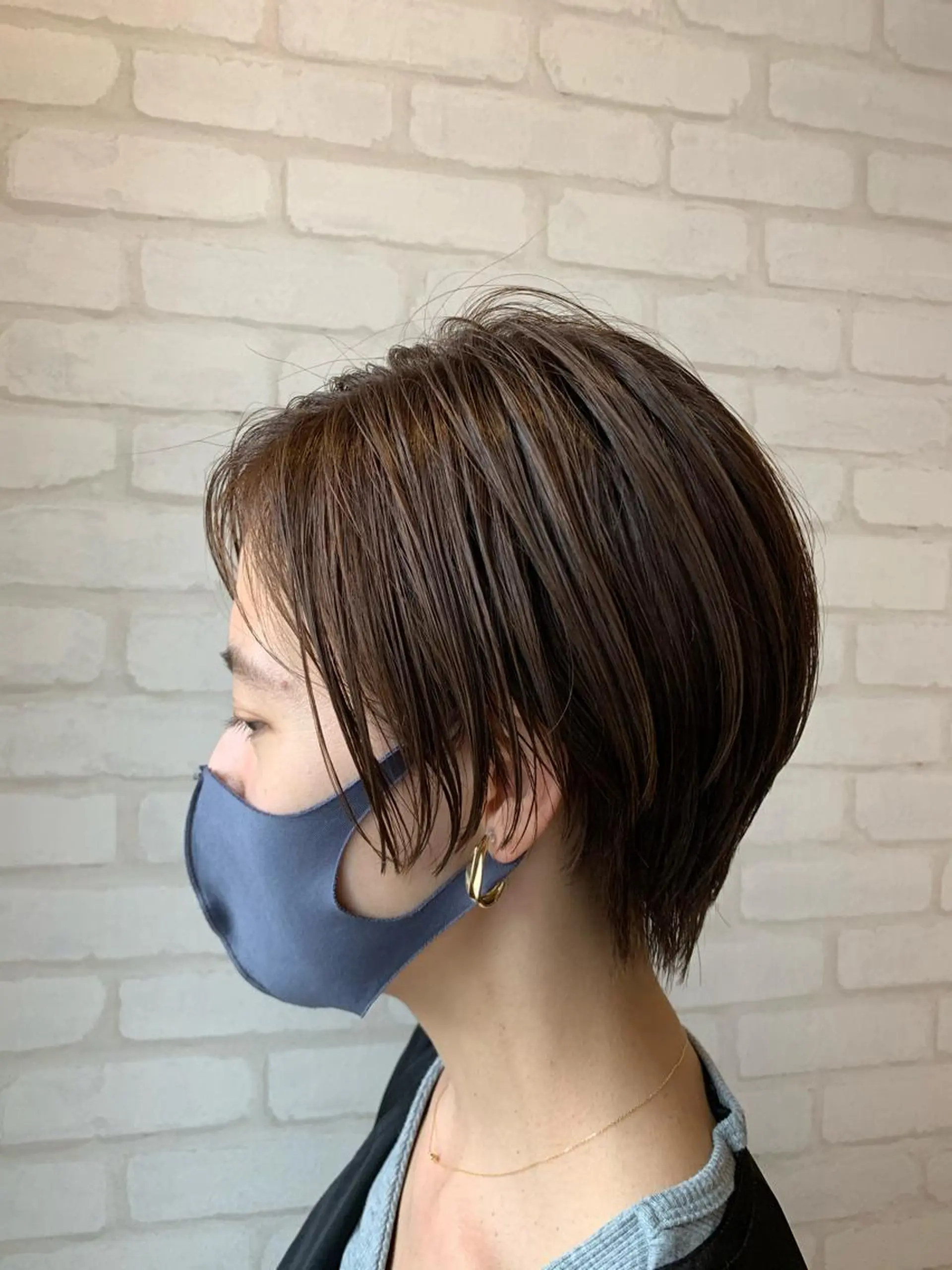 ショート カラー ショートヘア カット ヘアカラー トリートメント タケダケイ /ショート/ボブのヘアスタイル