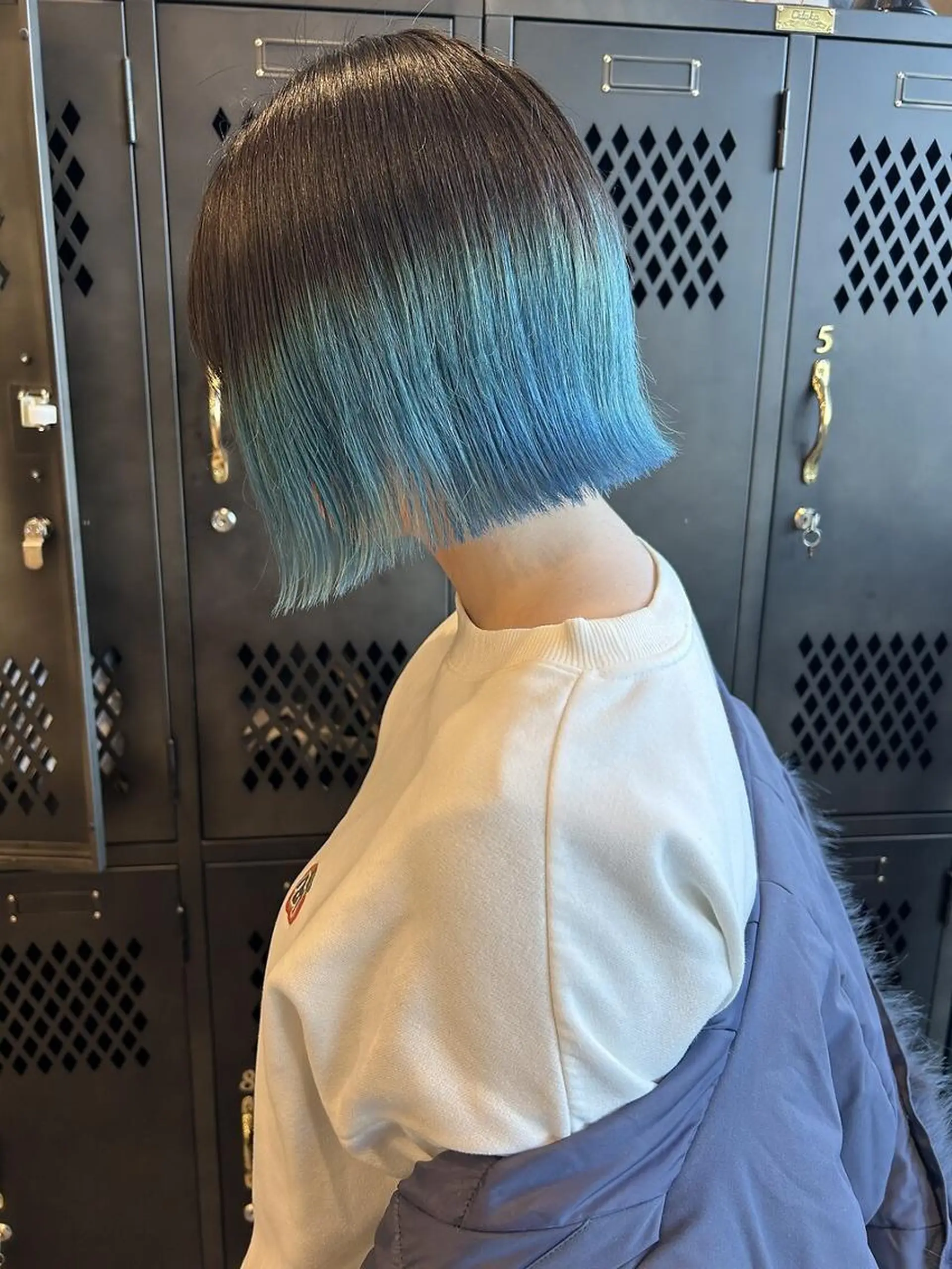 カラー ショート ヘアカラー トリートメント achieve tillのヘアスタイル