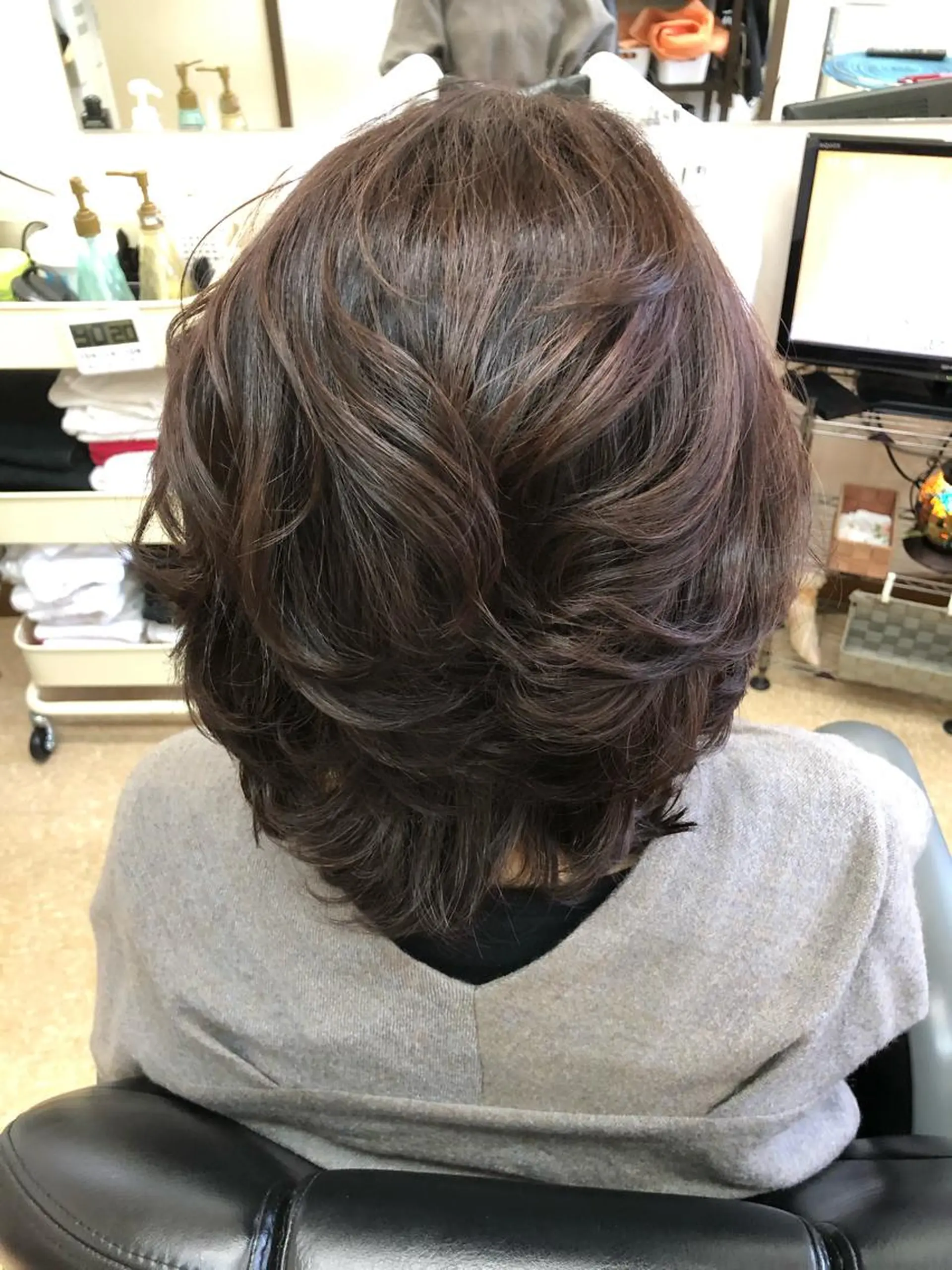 ミディアム カラー その他 ヘアサロン モカ所属・石塚 浩のヘアスタイル