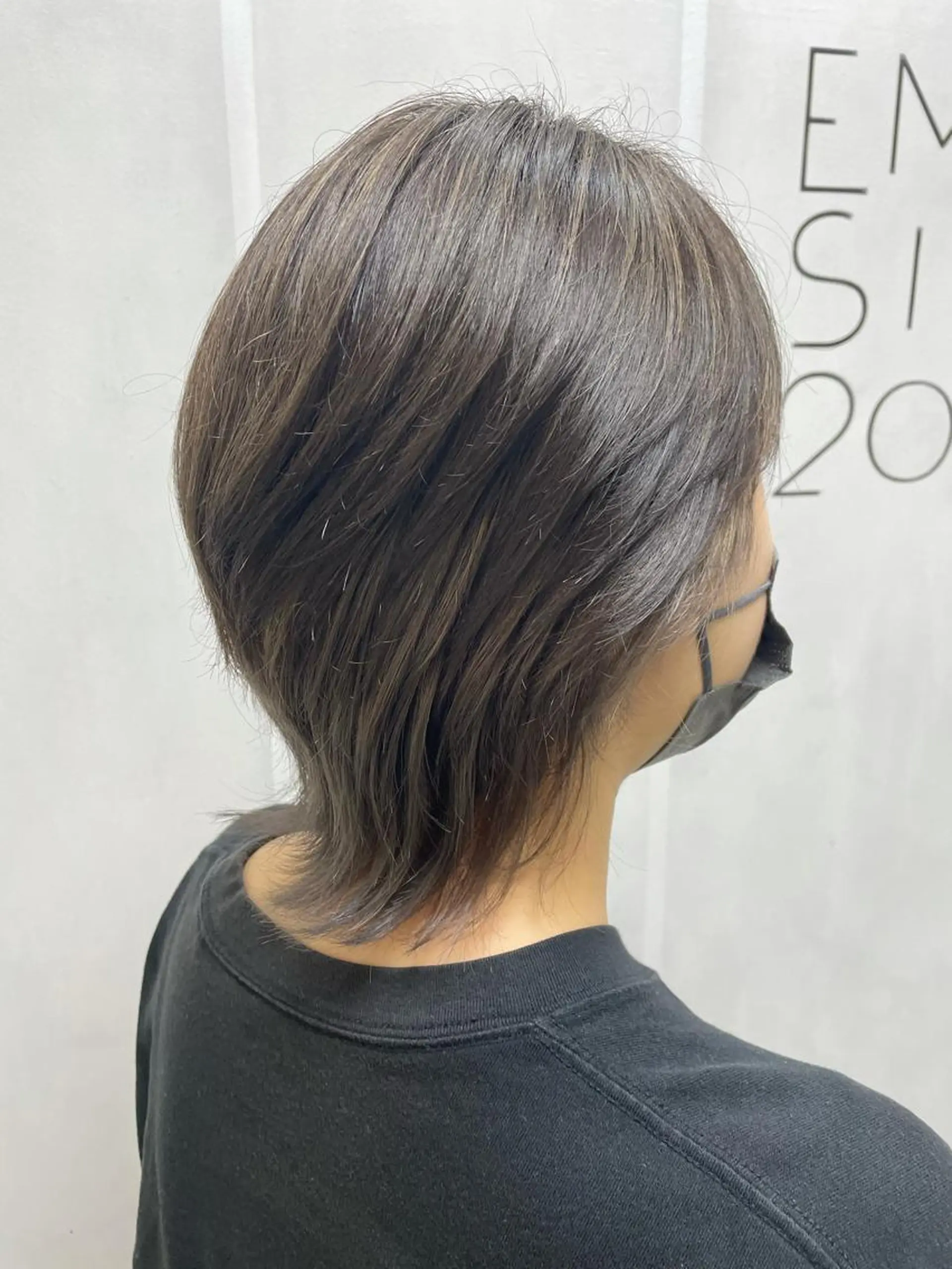 ミディアム ハイライト ウルフカット カット ヘッドスパ 前田リサコ🌹 ✨艶髪職人のヘアスタイル