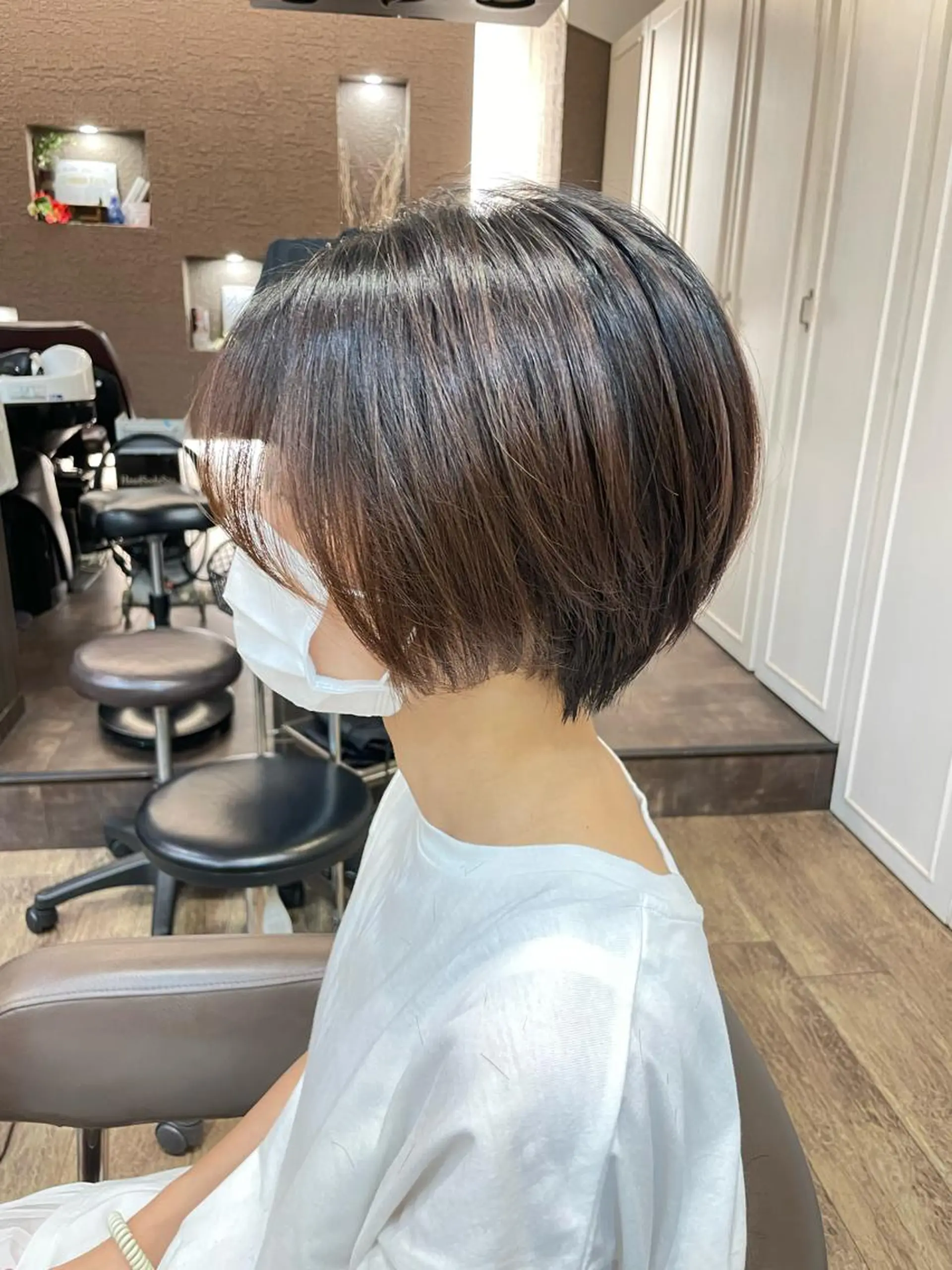 ショート ショートボブ ボブ ショートヘア 町田 あみのヘアスタイル
