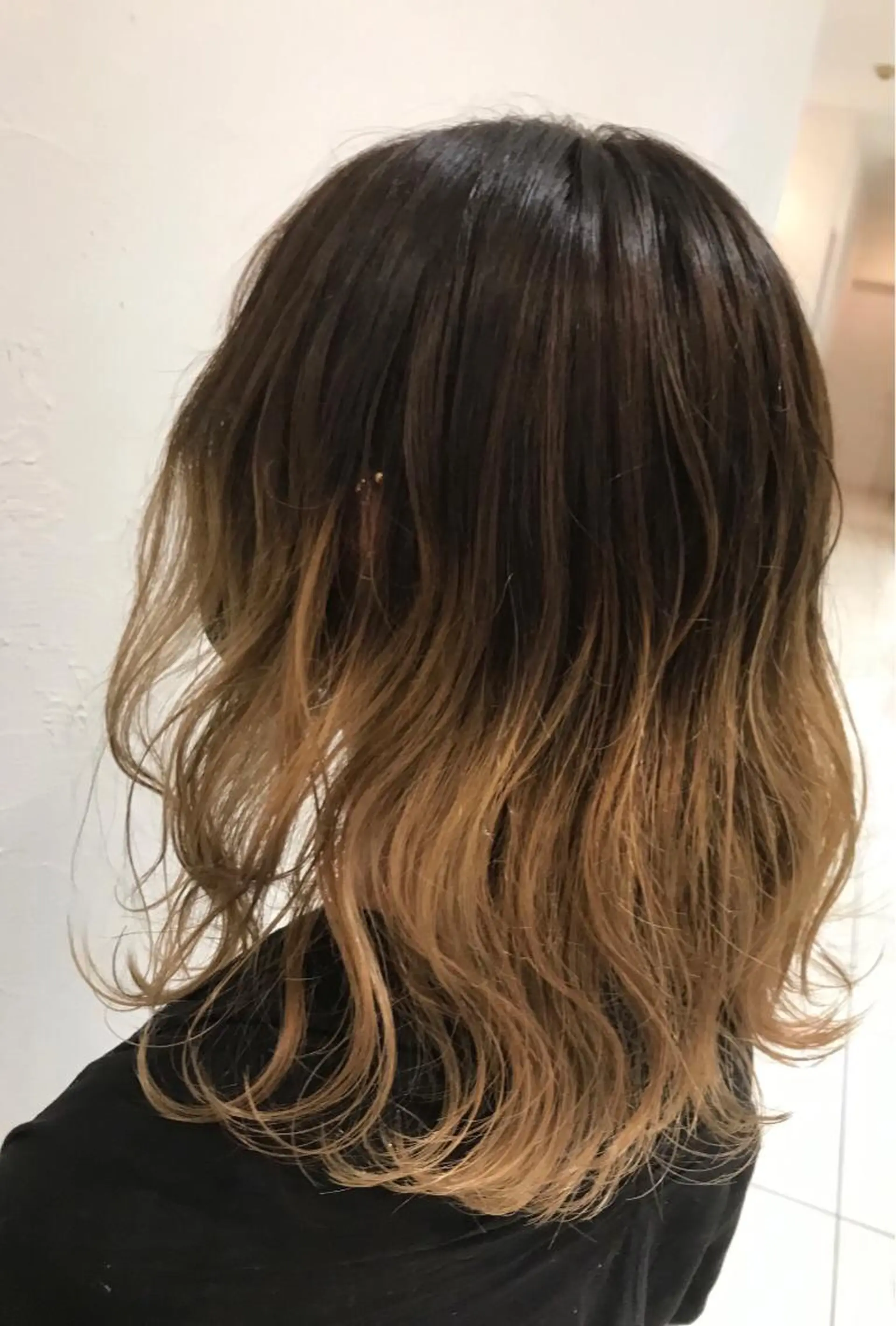 セミロング カラー ✂︎newi池袋✂︎ 長谷川寛のヘアスタイル