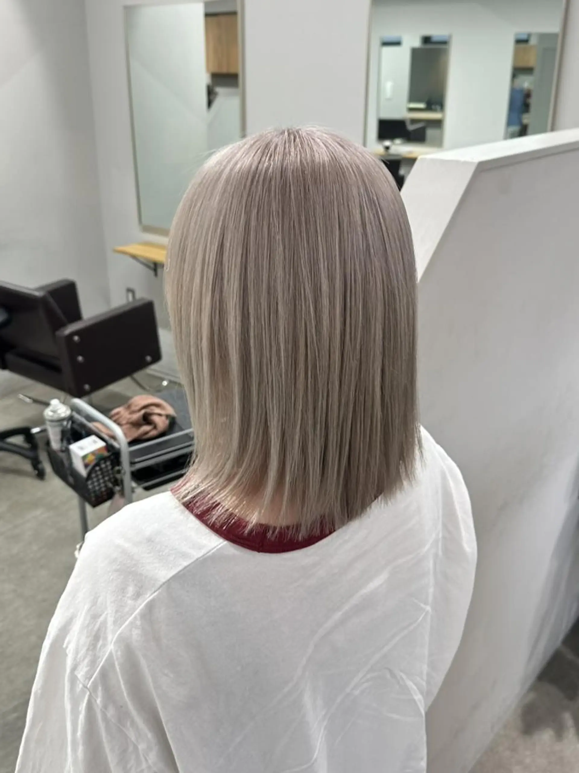 ミディアム カラー ブリーチ ダブルカラー ✨【公式】 juhl.横浜✨のヘアスタイル