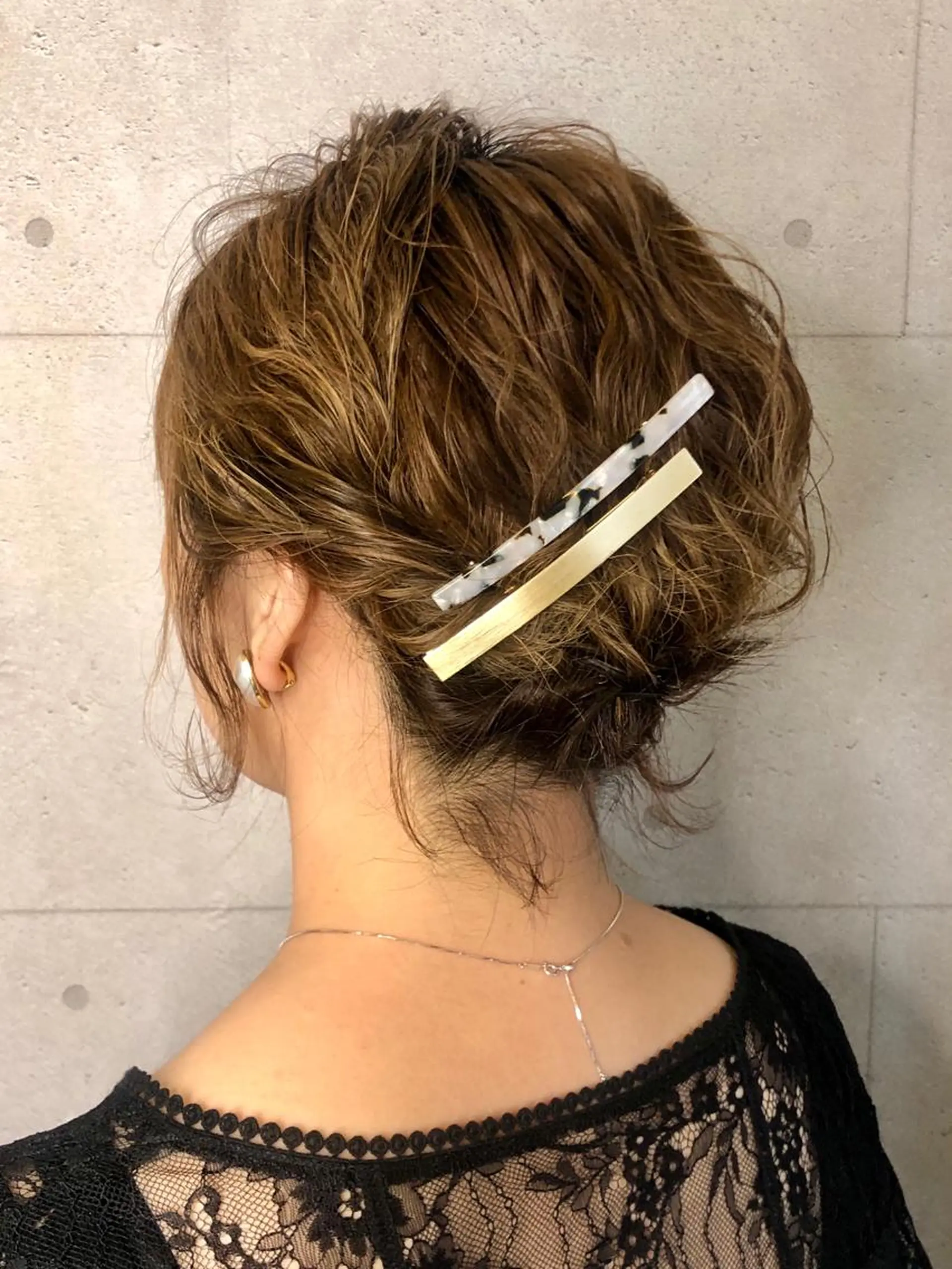 ショート ヘアアレンジ さかい なつみのヘアスタイル