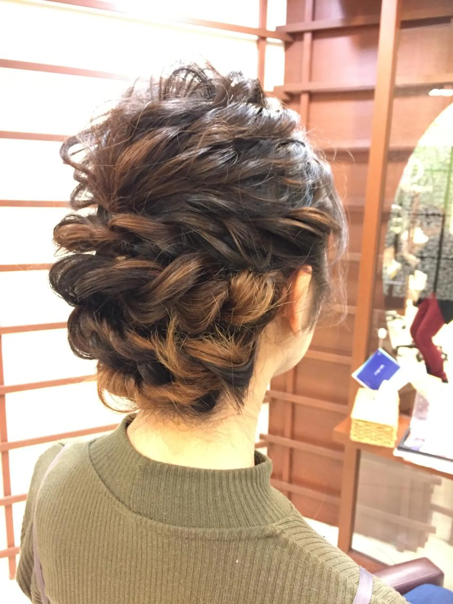 ヘアアレンジ クレオヘアー久米川サロン所属・沼津 加奈のヘアスタイル