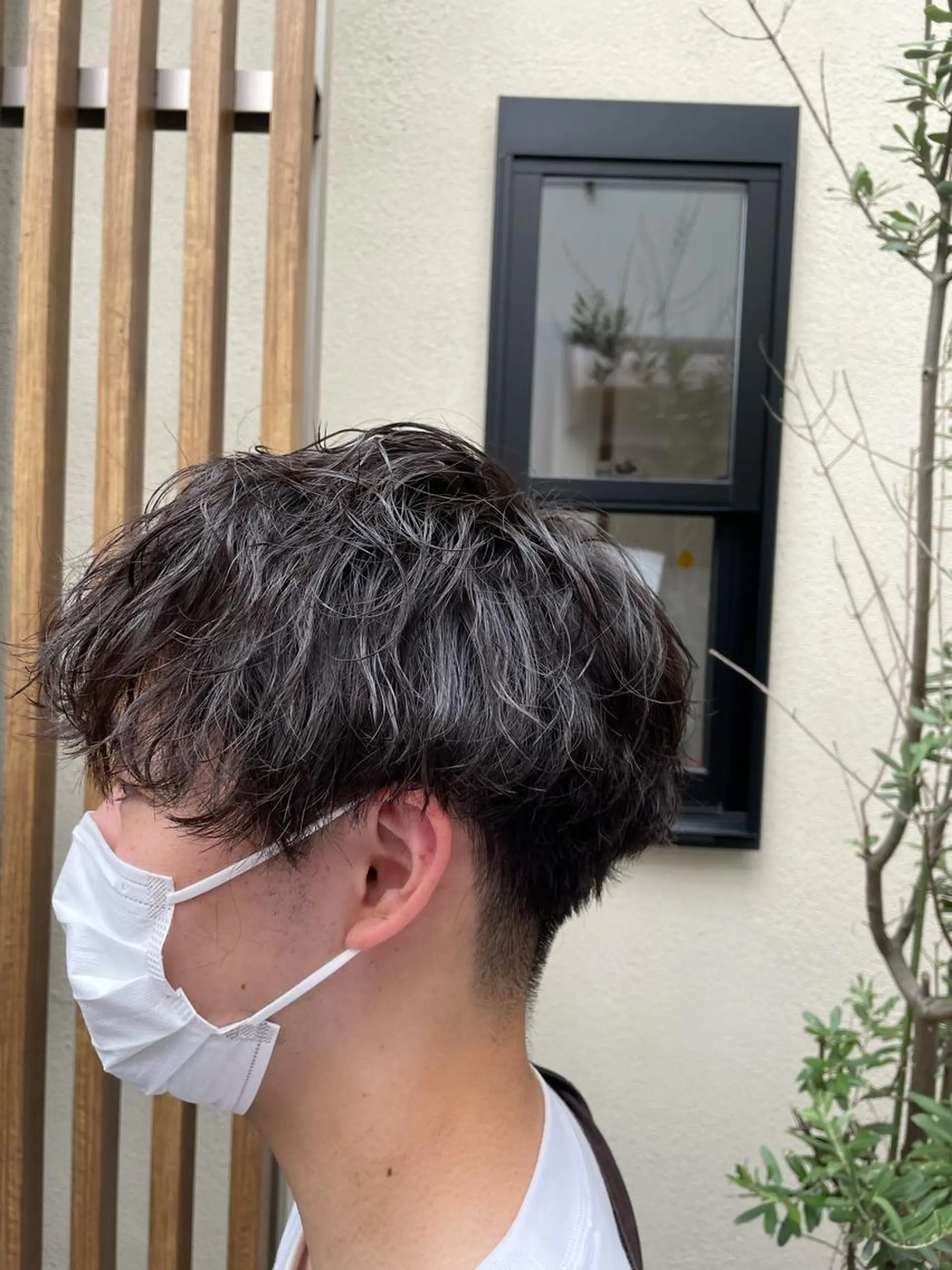 パーマ メンズ メンズパーマ BELO福島所属・ツイストスパイラル 成林康平のヘアスタイル