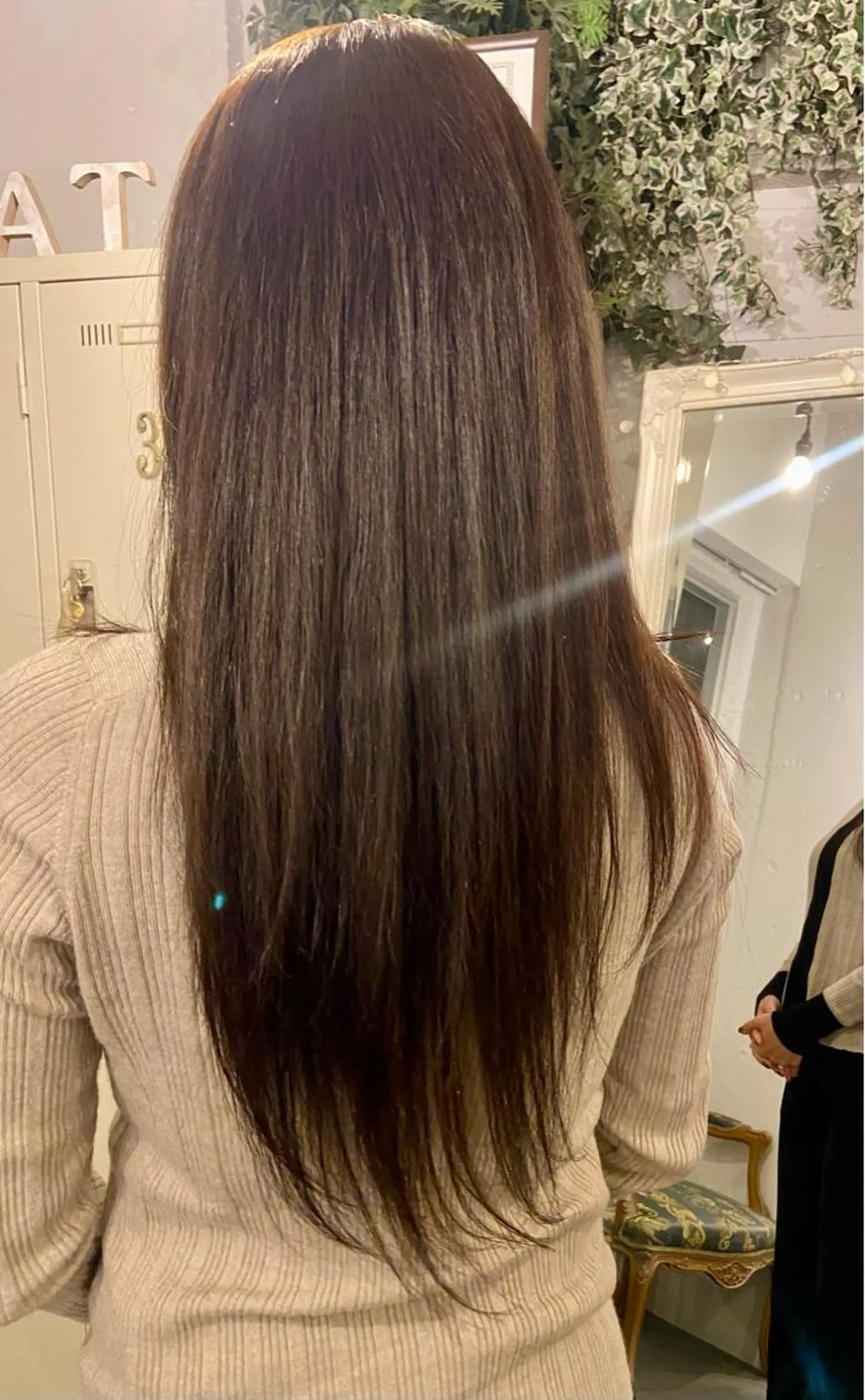 ロング スギ リンカのヘアスタイル