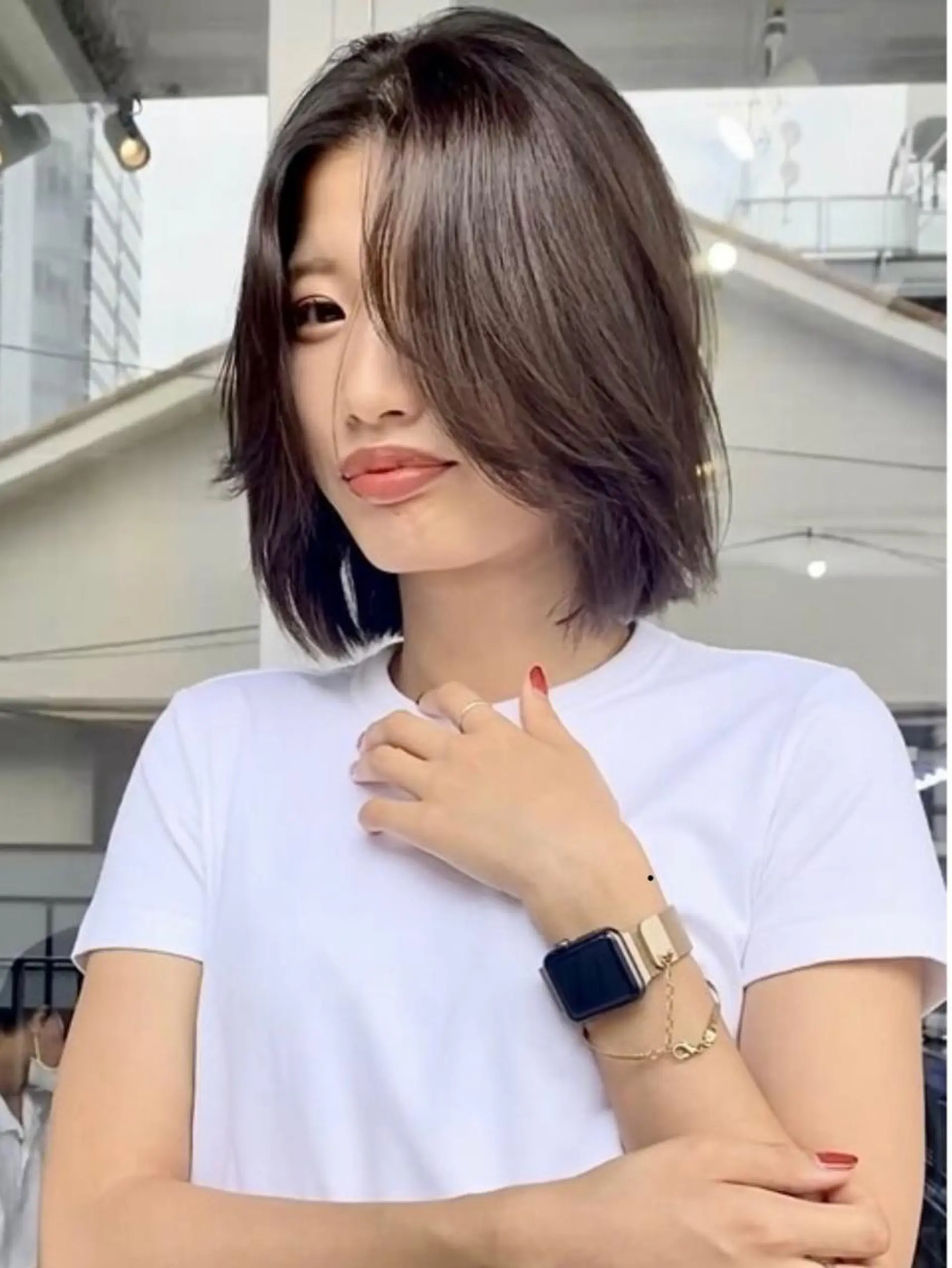 ミディアム カラー パーマ ヘアアレンジ メンズ キッズ ネイル マツエク・マツパ アイブロウ 結婚式・ブライダル ミディアムパーマ メンズバレイヤージュ メンズブリーチ メンズハイライト 韓国風×透明感カラー 髪質改善オタベシンヤのヘアスタイル