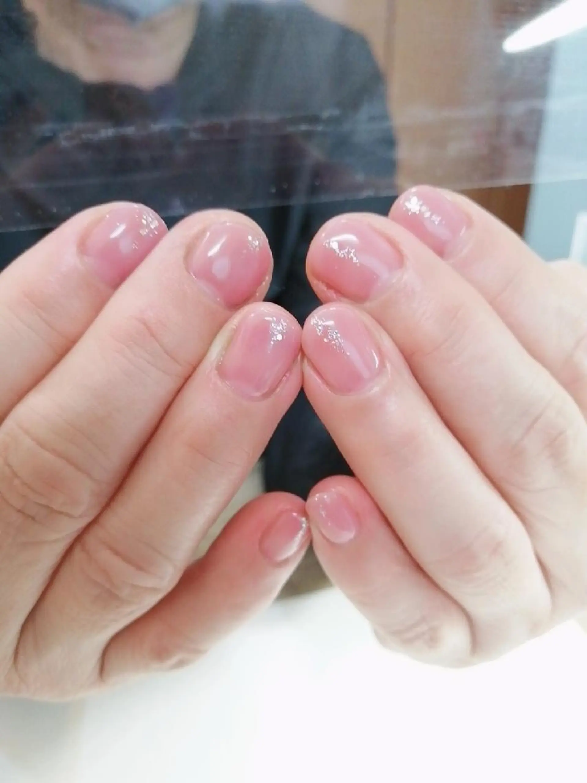 ネイル ラメ(グリッター) ワンカラーネイル コエリネイル &エステのネイルデザイン