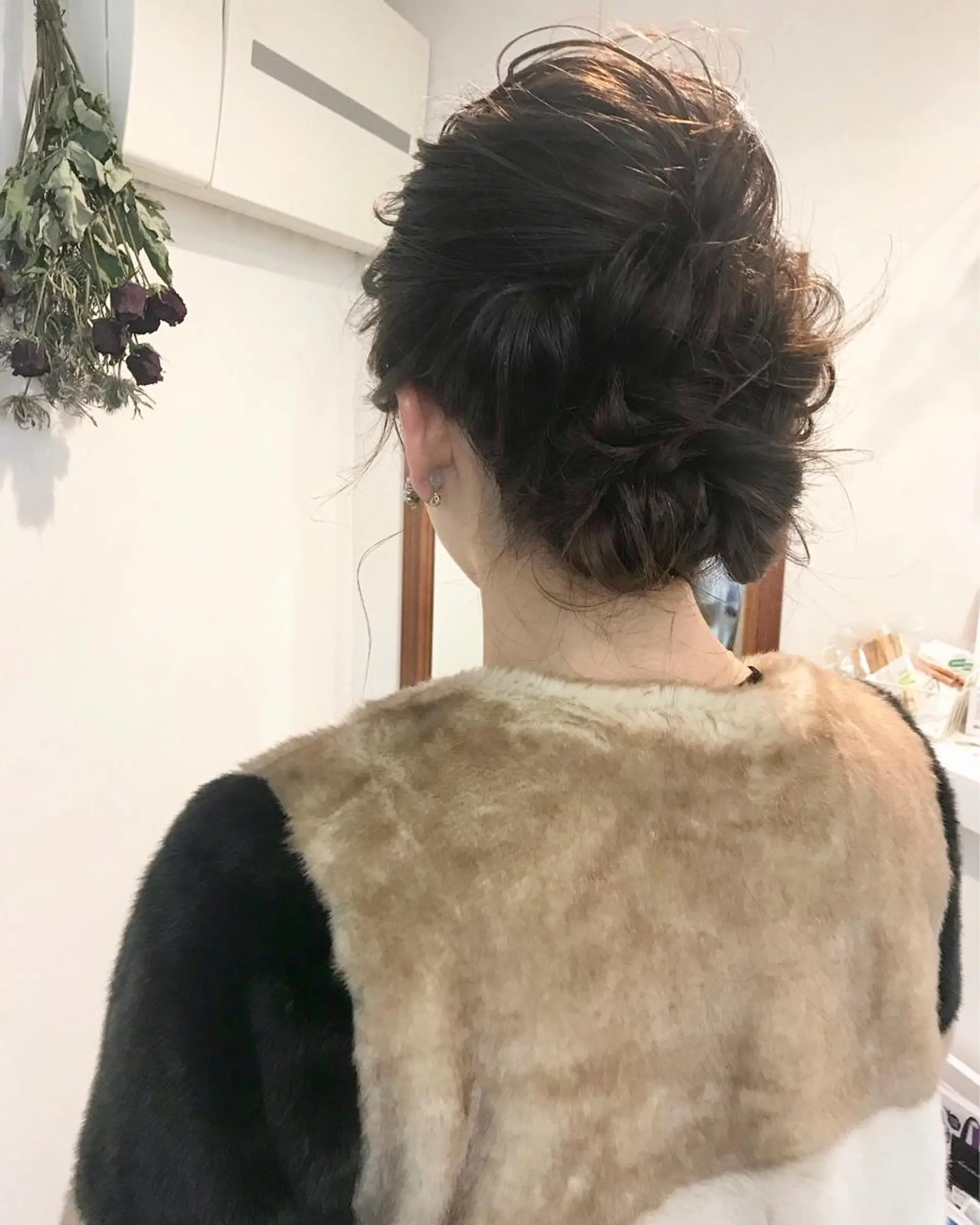 ロング Click所属・クニモトハルナ ボブ/柔らかカラーのヘアスタイル