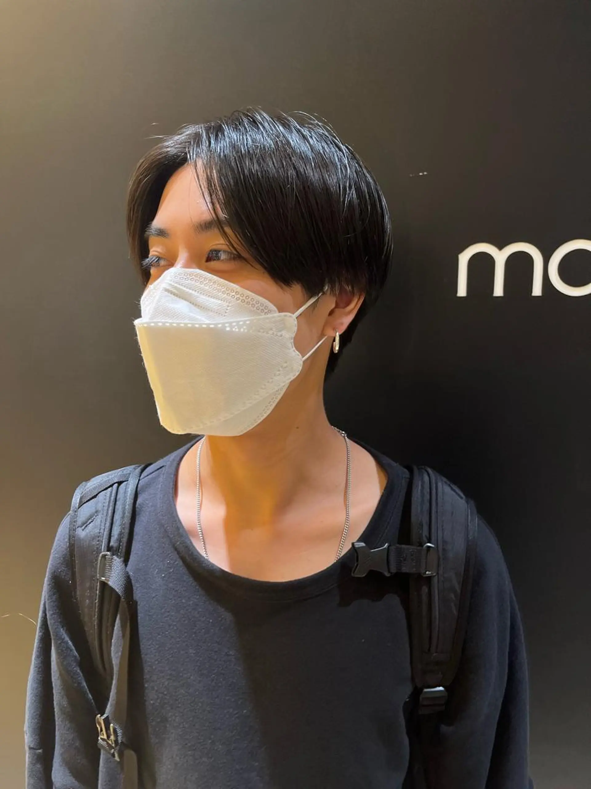 ショート メンズ センターパート カット 縮毛矯正 トリートメント 💠つたふうか/ 韓国/メンズヘア💠のヘアスタイル