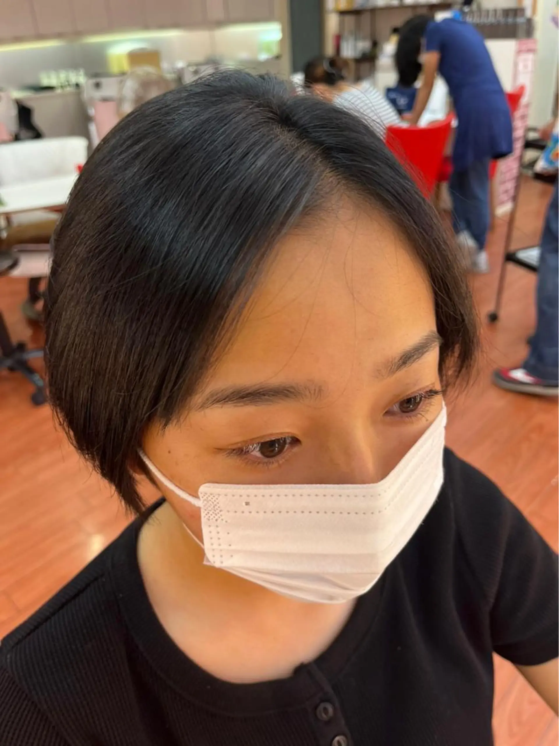 ショート パーマ 縮毛矯正/髪質改善/ ハイトーン/Makoのヘアスタイル