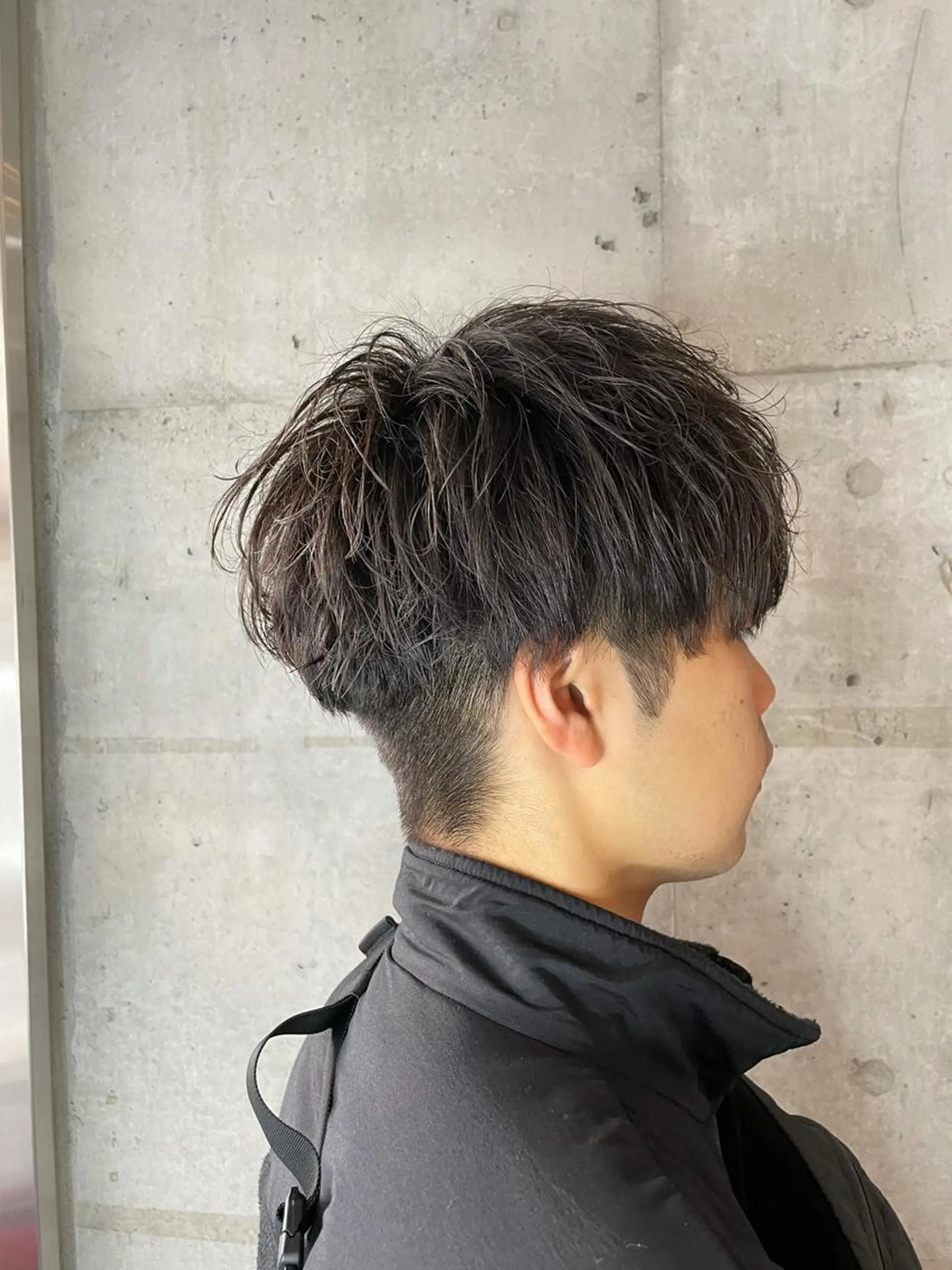 メンズ マッシュ 刈り上げ カット ヘアセット フリーランスシェアサロンルレイル所属・心斎橋/メンズ /ルレイル/地形真希のヘアスタイル