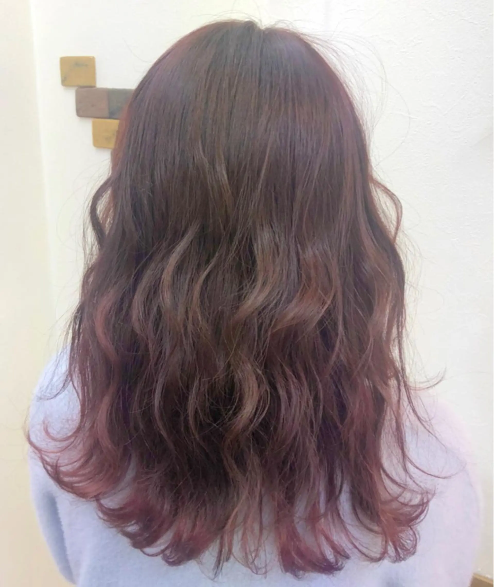 セミロング ピンクブラウン MAKO ❤️‍🔥NEXTのヘアスタイル